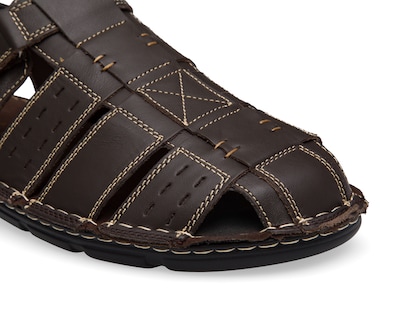 Foto 7 | Foto 6 | Sandalias Casuales Porto Sur de Piel para Hombre