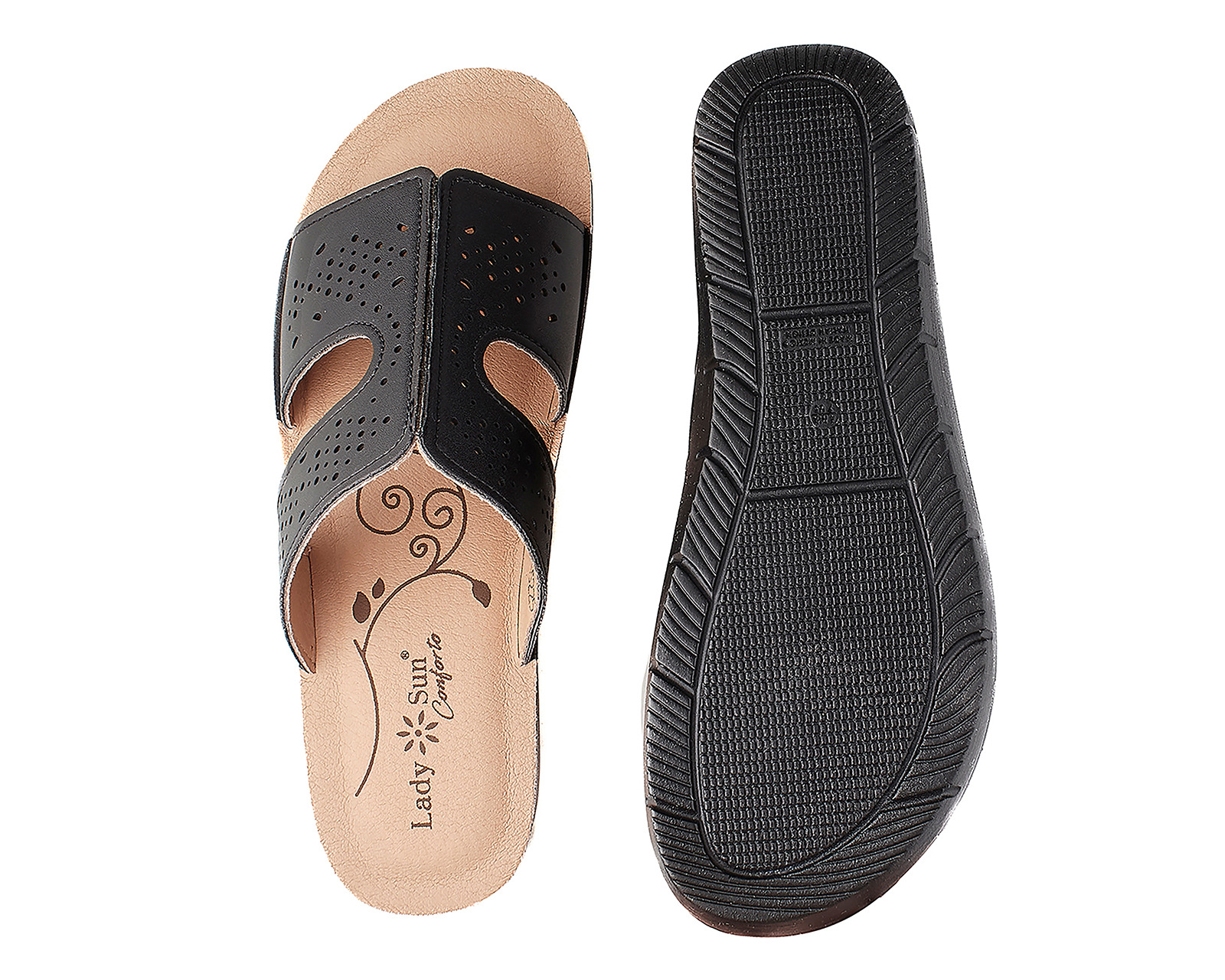 Foto 3 pulgar | Foto 2 | Sandalias Confort Lady Sun Conforto para Mujer