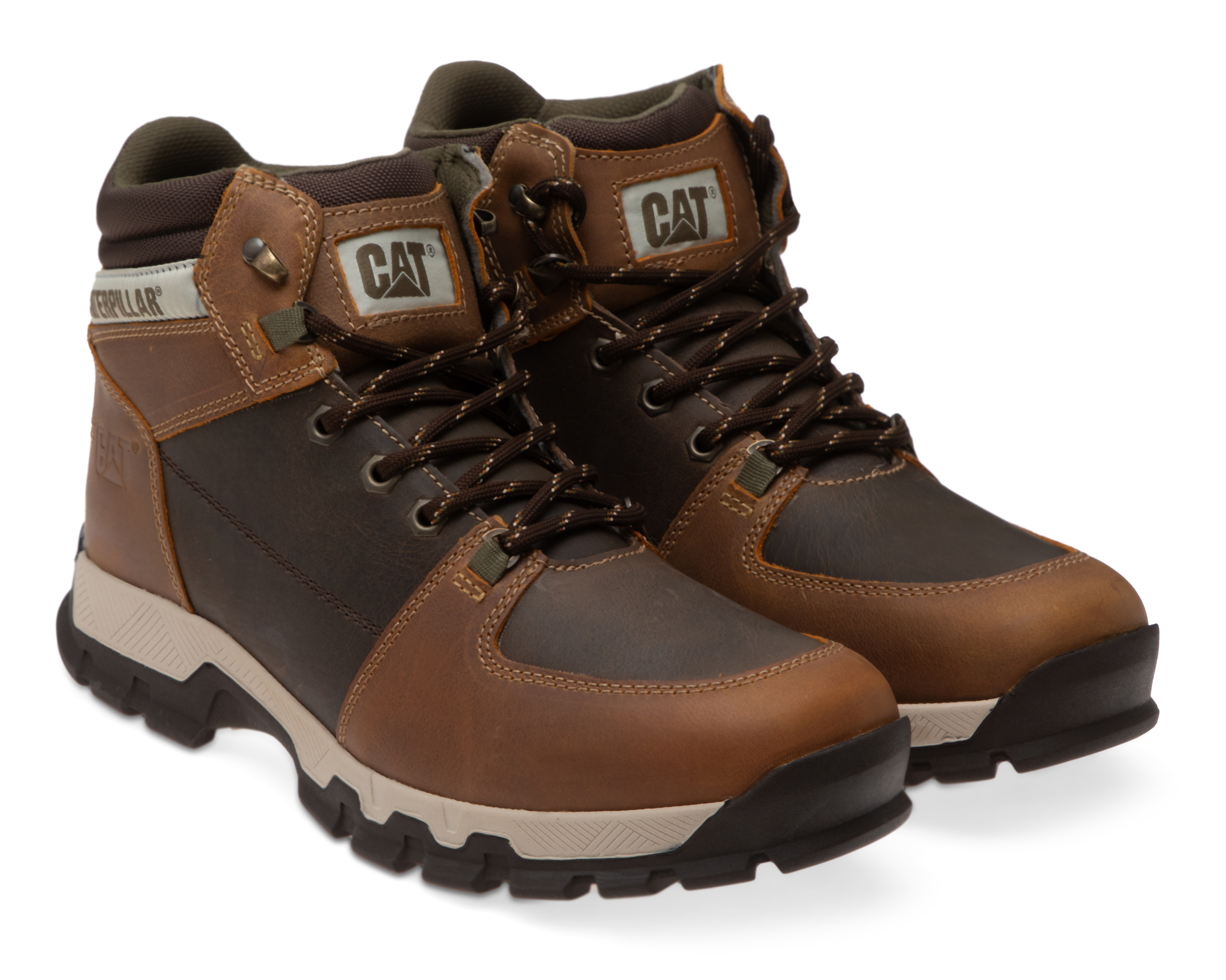 Foto 2 pulgar | Foto 1 | Botas Outdoor CAT Ellis M4M de Piel para Hombre