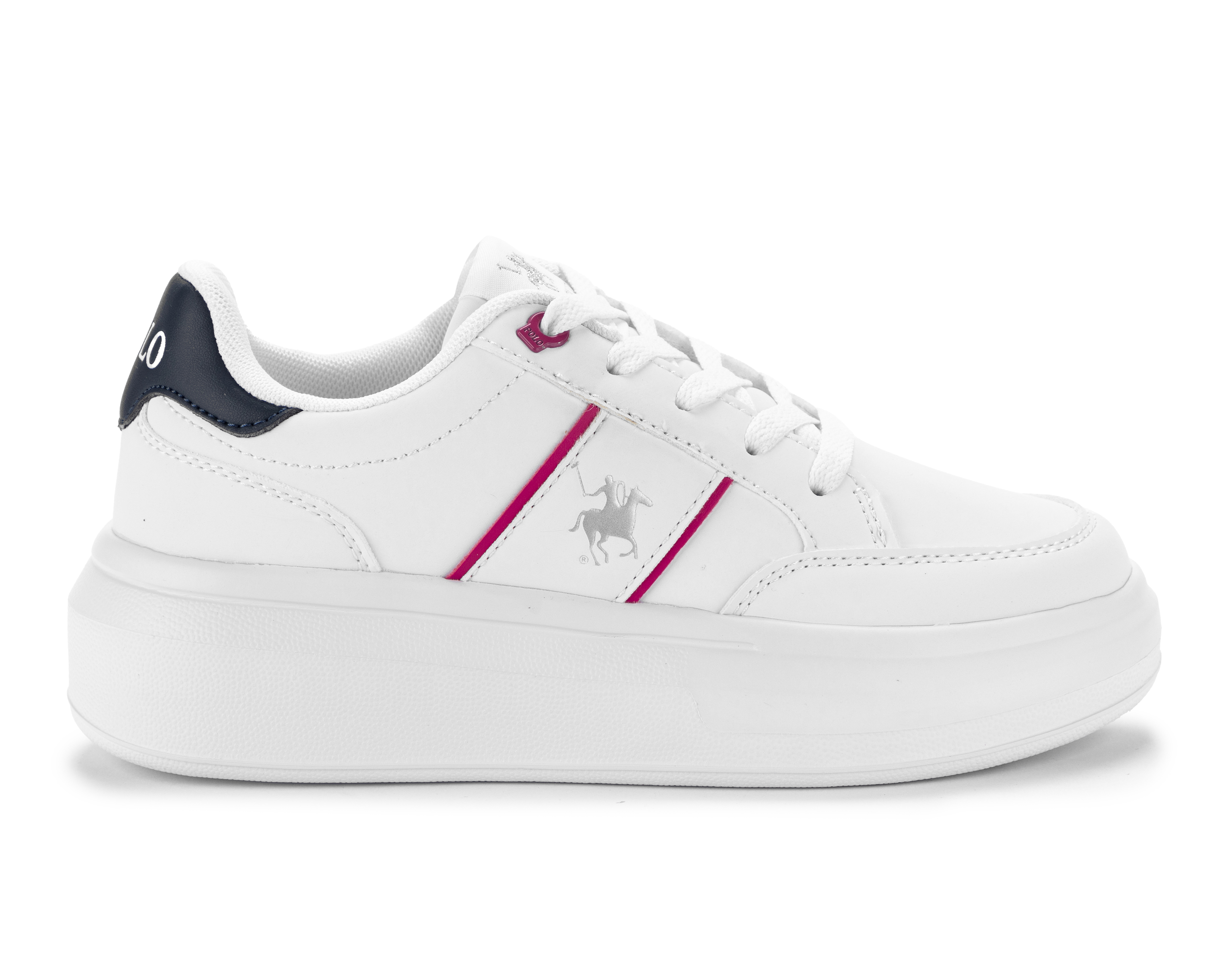 Foto 3 pulgar | Foto 2 | Tenis Casuales York Team Polo Club para Mujer