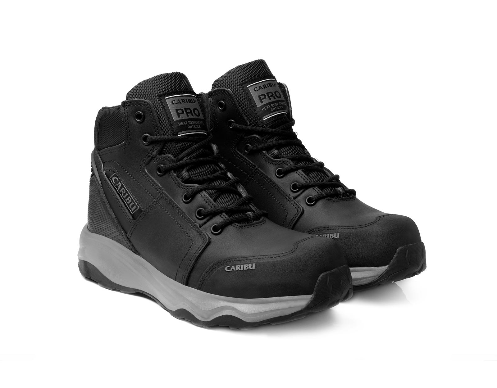 Foto 2 pulgar | Foto 1 | Botas de Trabajo Caribu de Piel para Hombre