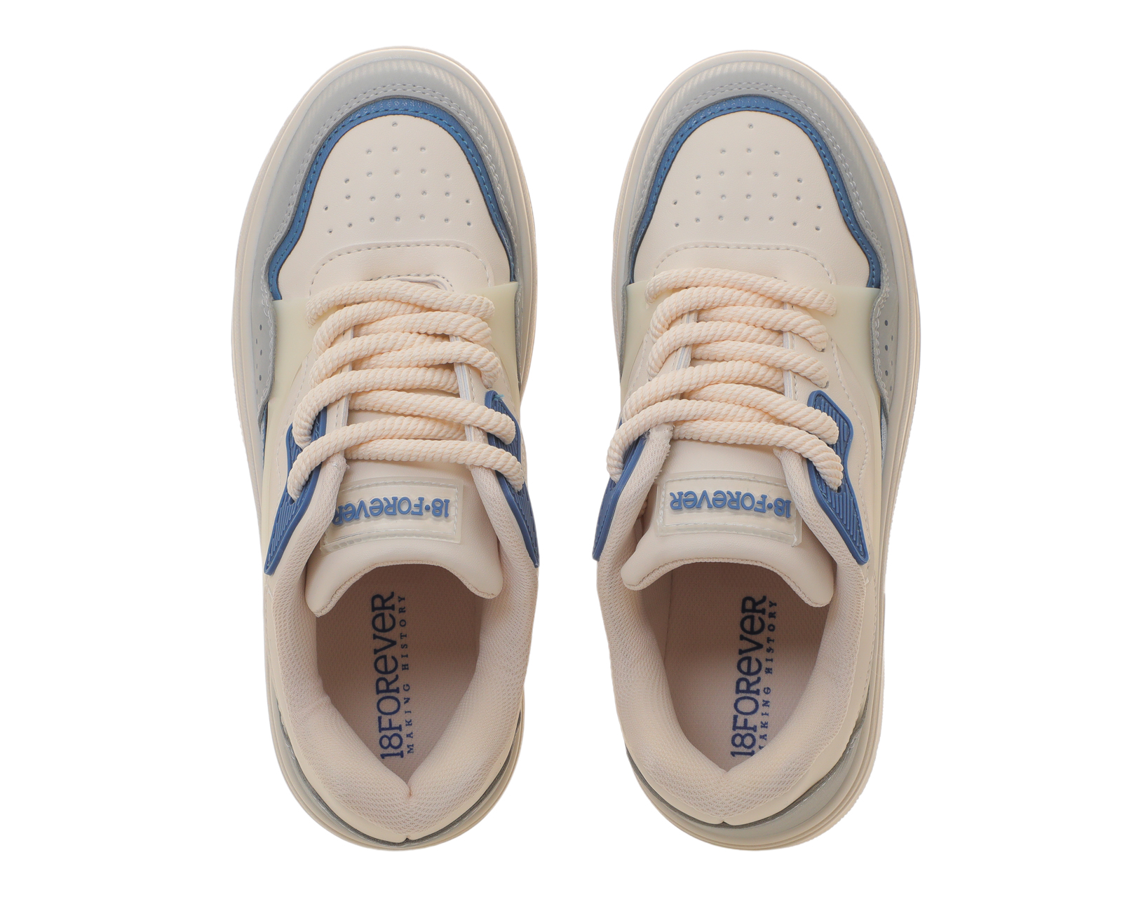 Foto 4 pulgar | Foto 3 | Tenis Casuales 18 Forever para Mujer