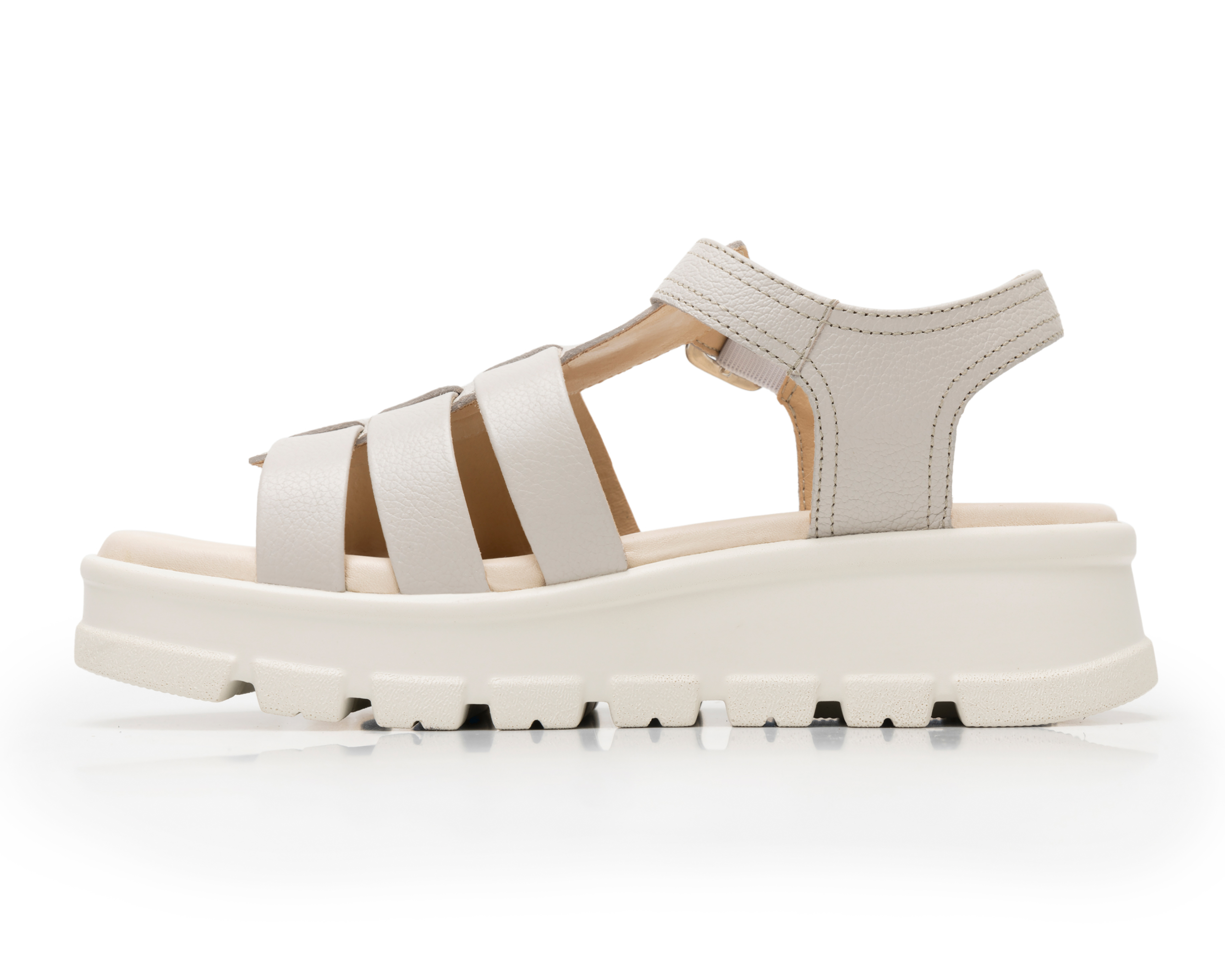 Foto 4 | Foto 4 | Sandalias Confort Flexi de Piel para Mujer