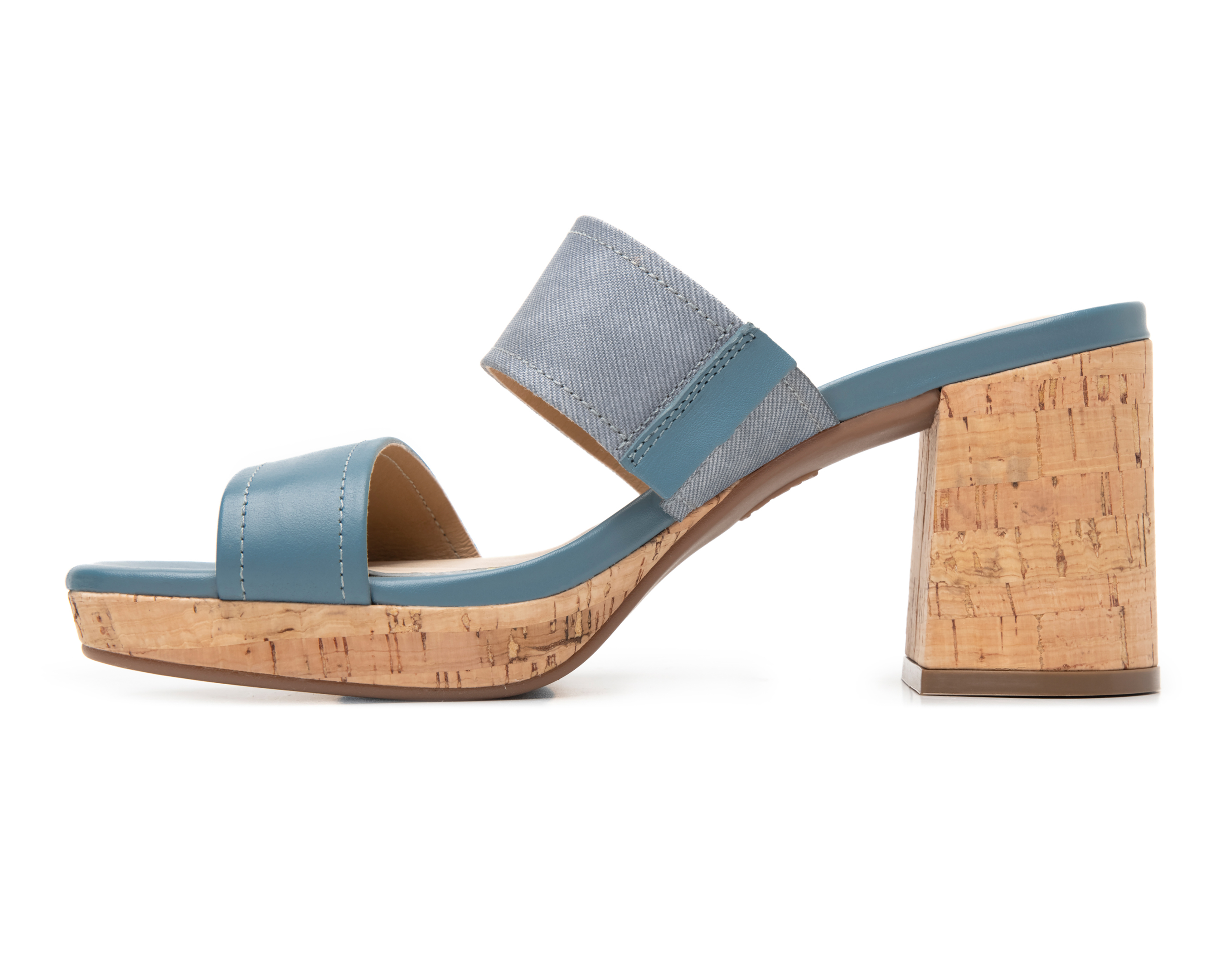 Foto 5 | Foto 4 | Sandalias Confort Flexi de Piel para Mujer