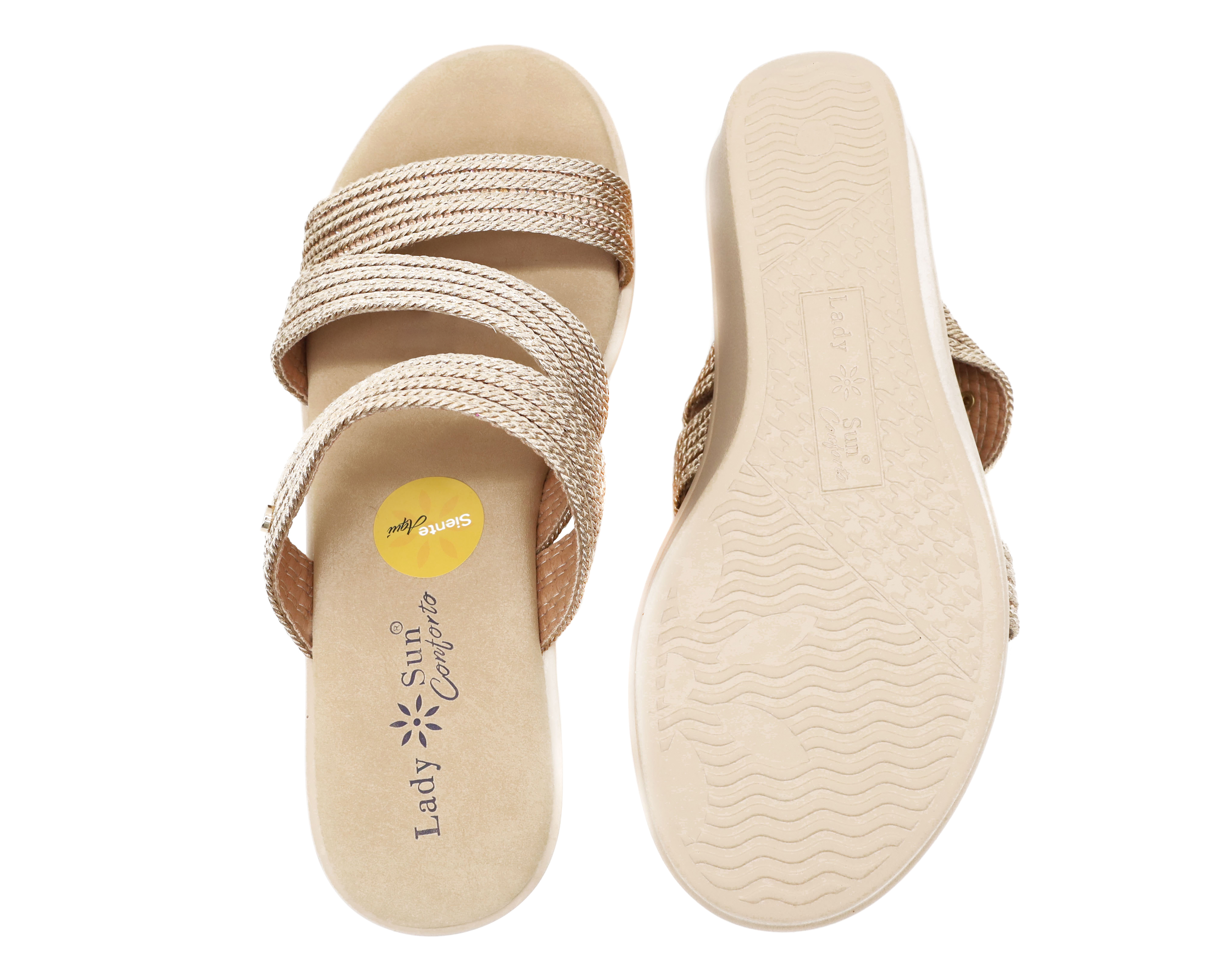 Foto 3 pulgar | Foto 2 | Sandalias Confort Lady Sun Conforto para Mujer