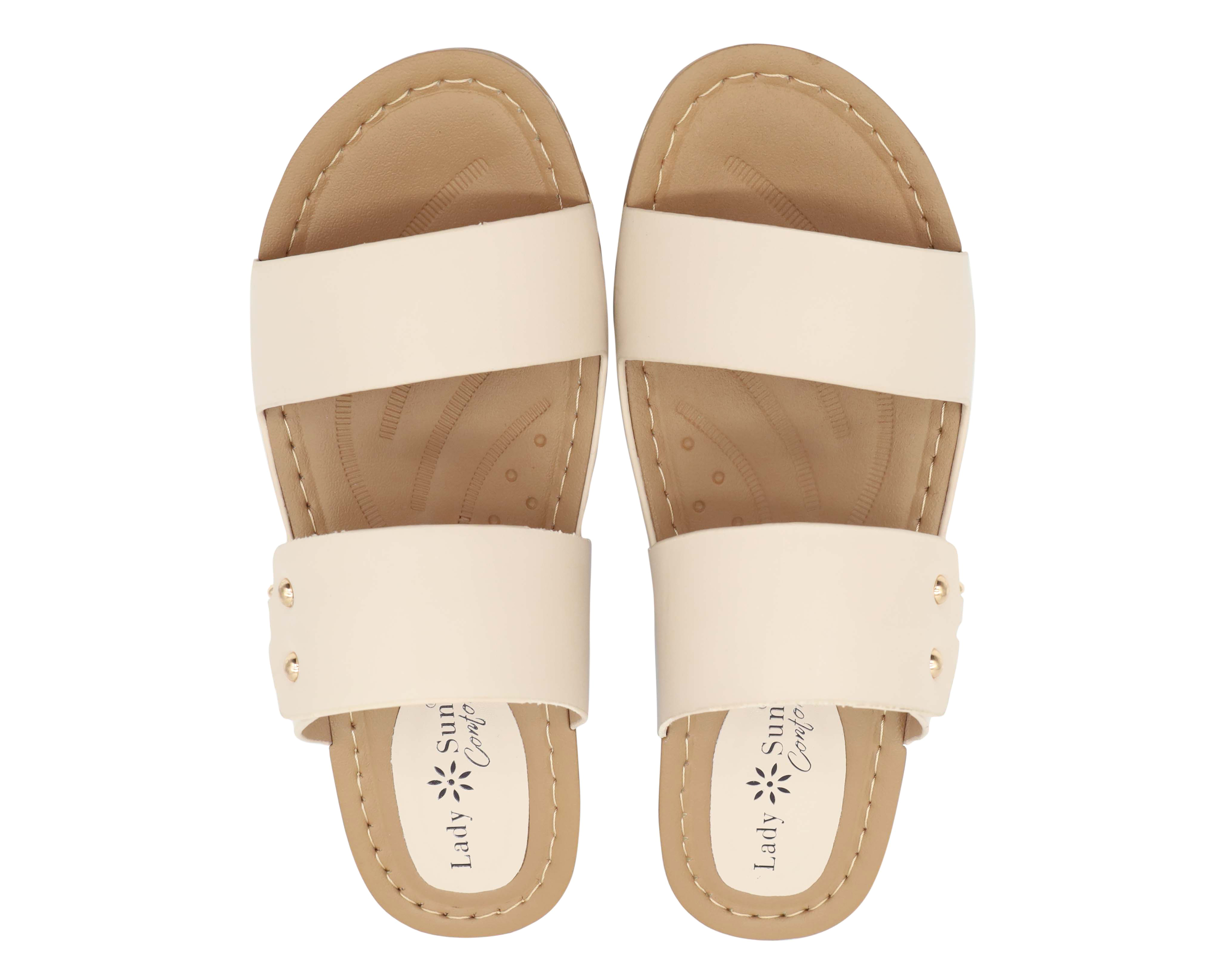 Foto 4 pulgar | Foto 3 | Sandalias Confort Lady Sun Conforto para Mujer