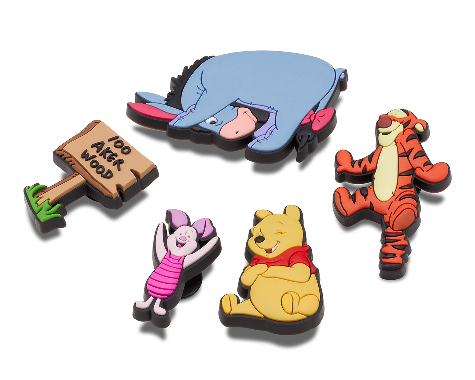Foto 4 pulgar | Foto 3 | Paquete de Pines Crocs Winnie the Pooh 5 Piezas