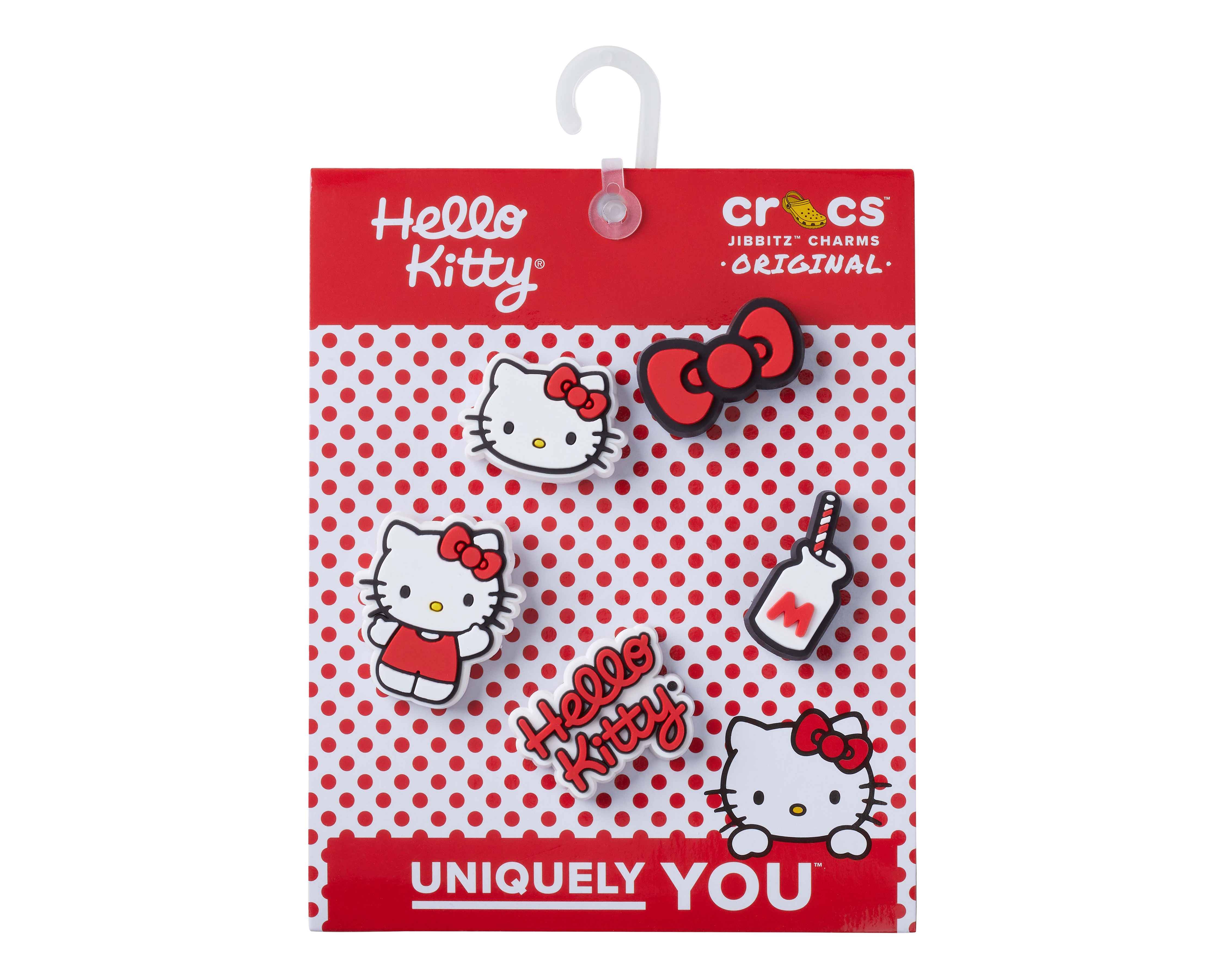 Paquete de Pines Crocs Hello Kitty 5 Piezas