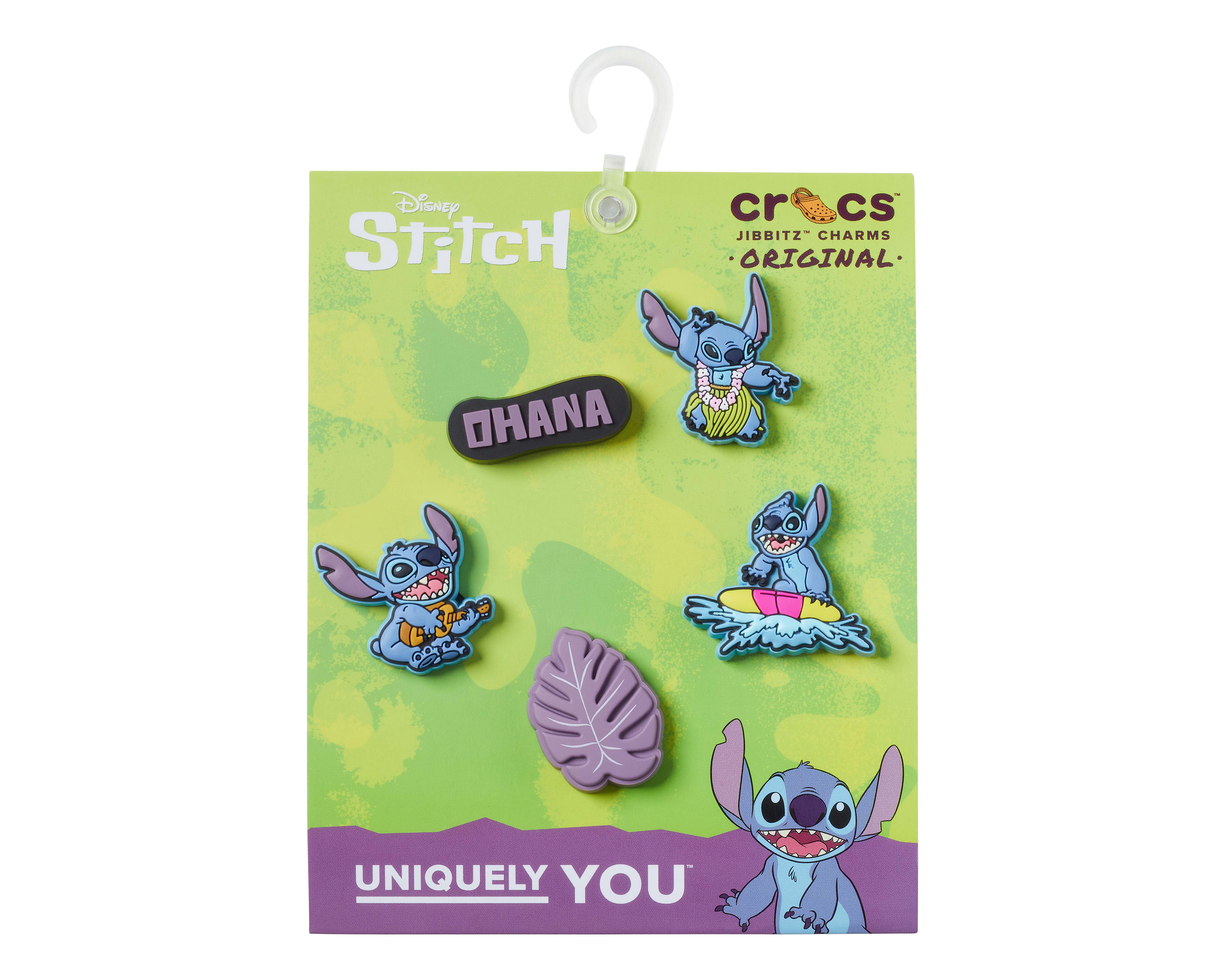 Paquete de Pines Crocs Stitch 5 Piezas