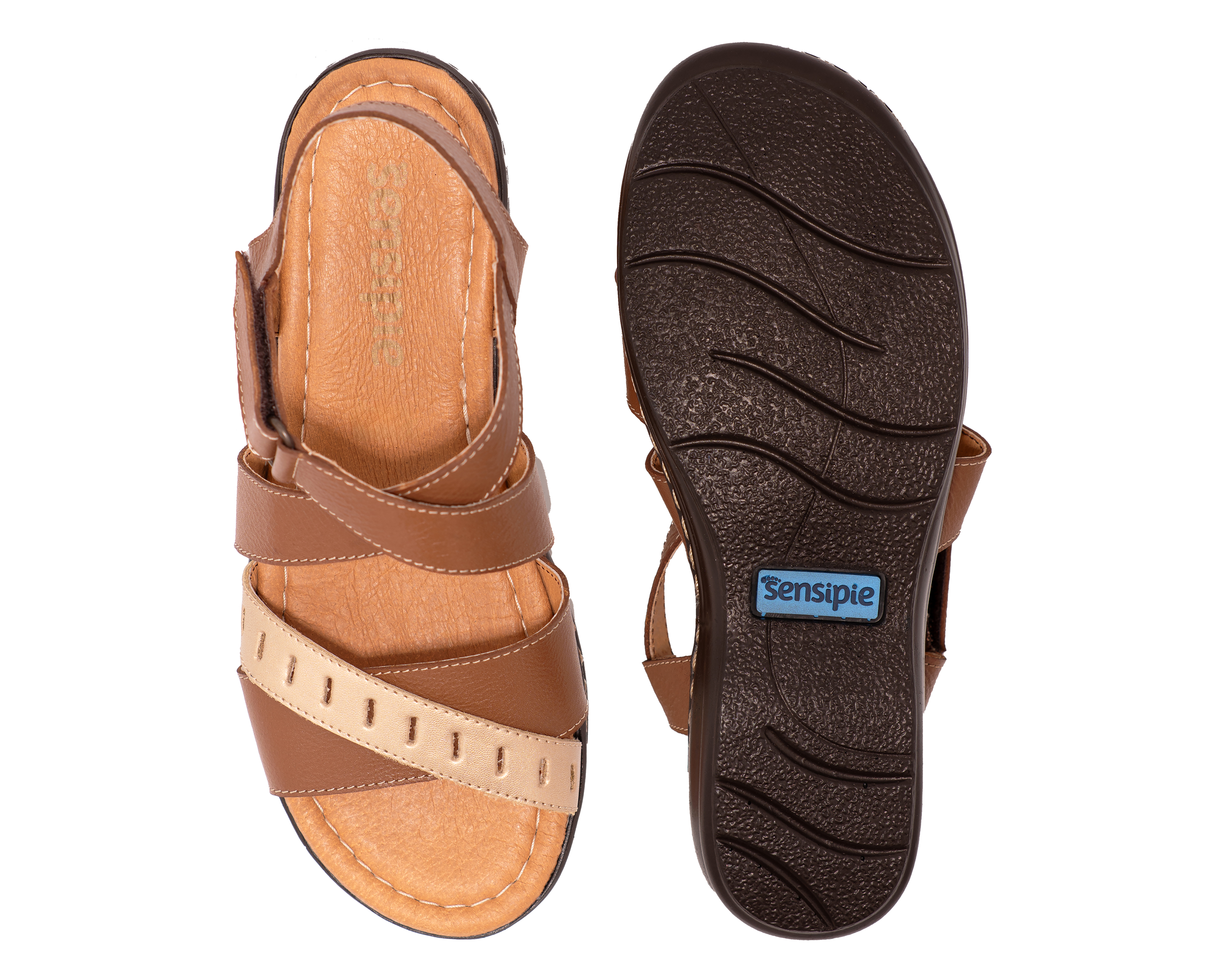 Foto 2 | Foto 2 | Sandalias Confort Sensipie de Piel para Mujer