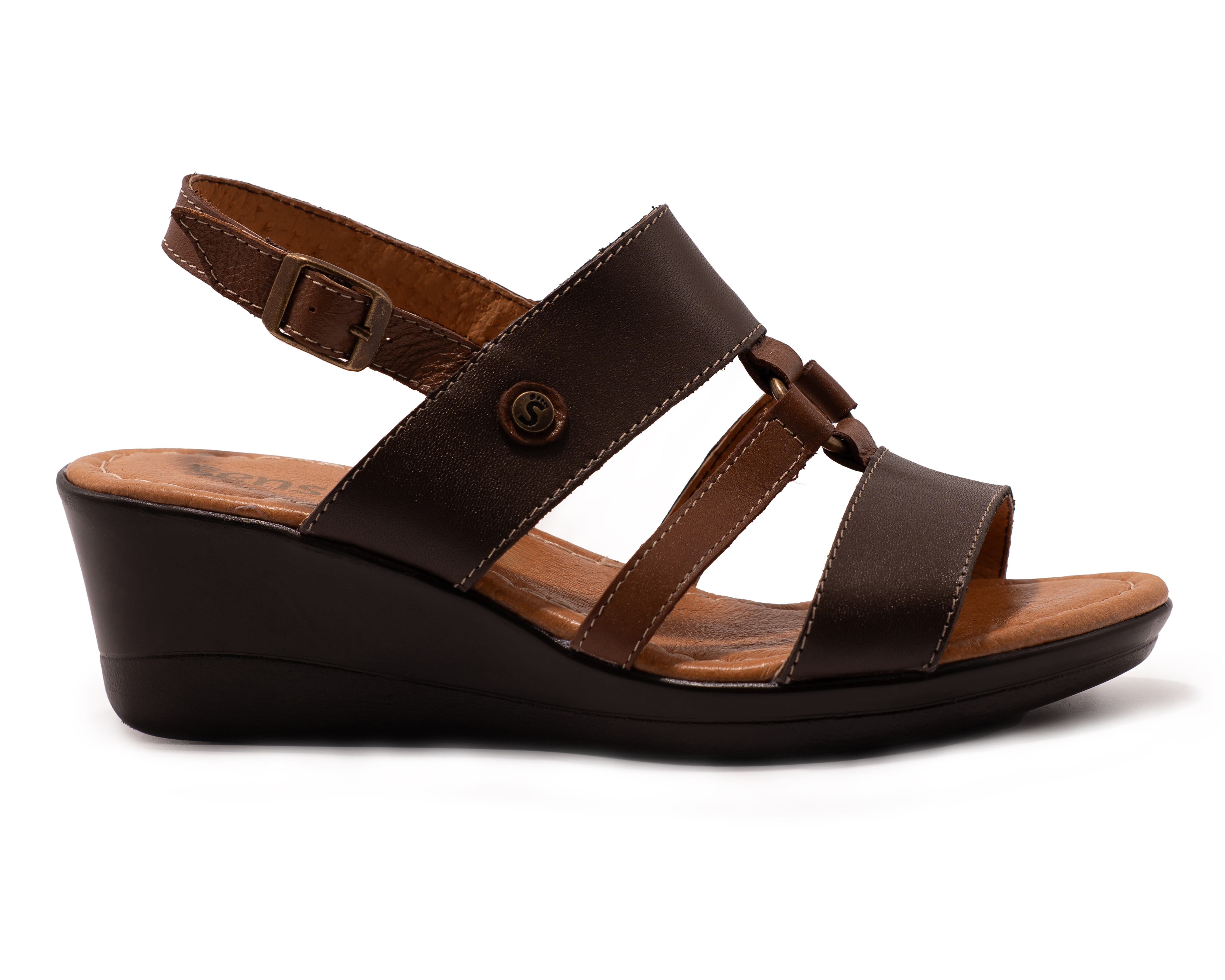 Foto 5 pulgar | Foto 4 | Sandalias Confort Sensipie de Piel para Mujer