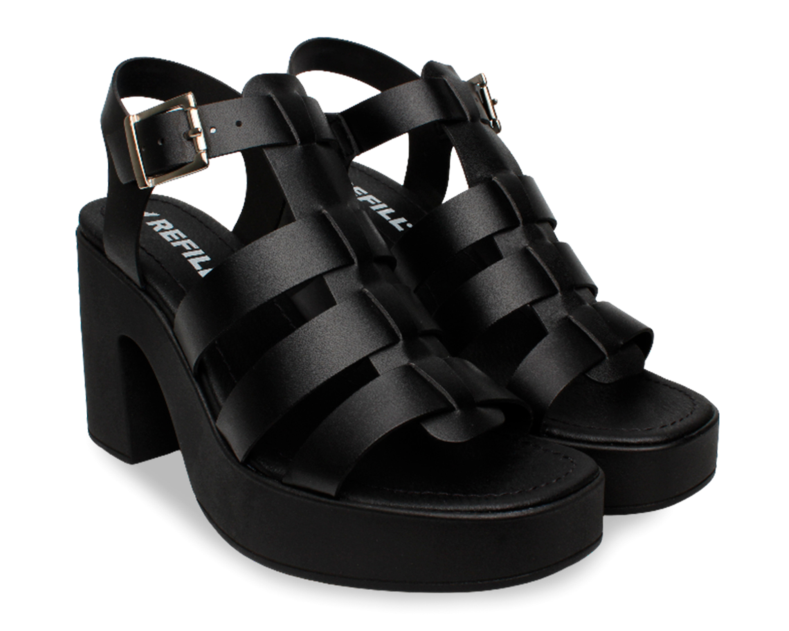 Foto 2 pulgar | Foto 1 | Sandalias de Tacón Refill para Mujer