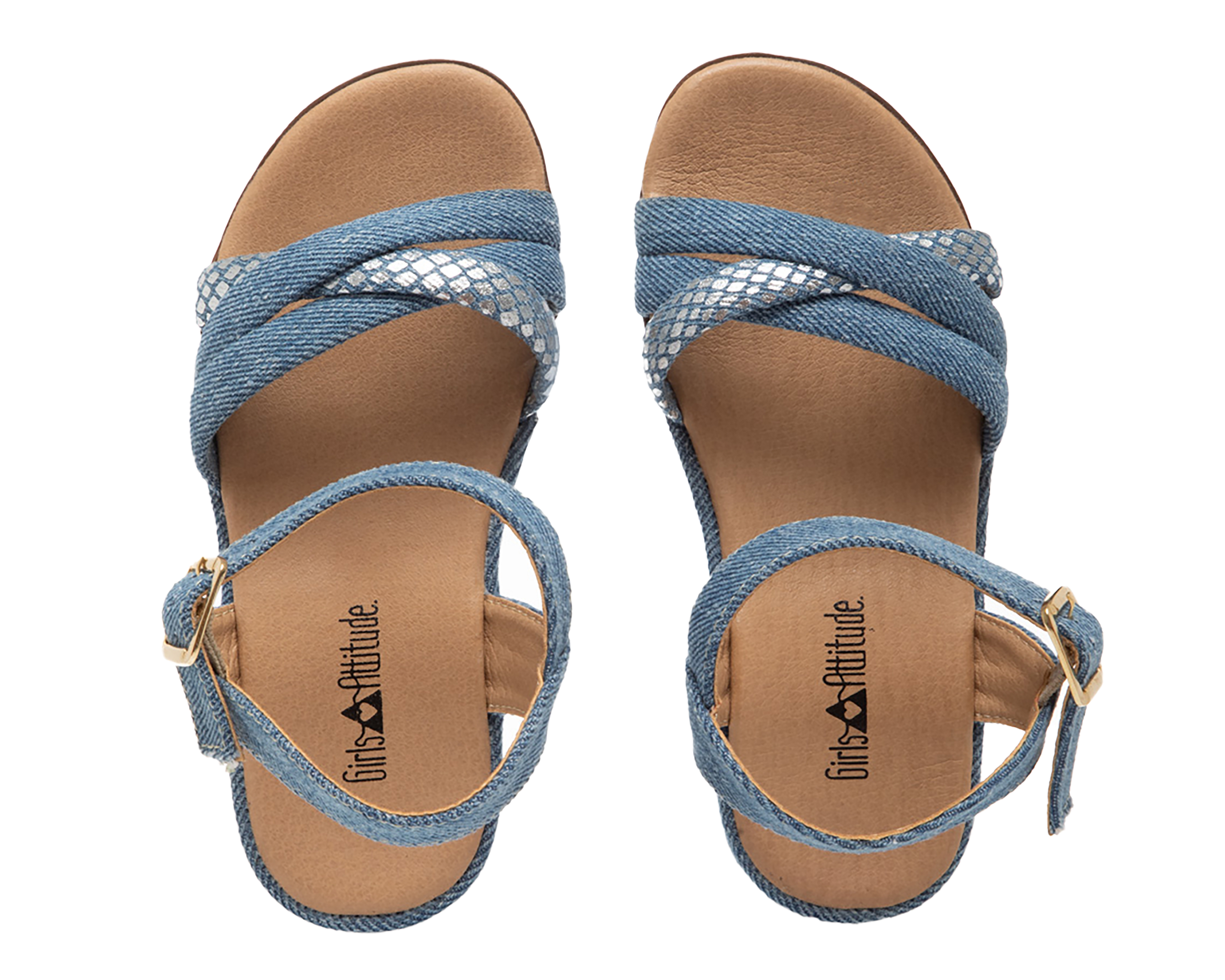 Foto 4 pulgar | Foto 3 | Sandalias Girls Attitude para Niña