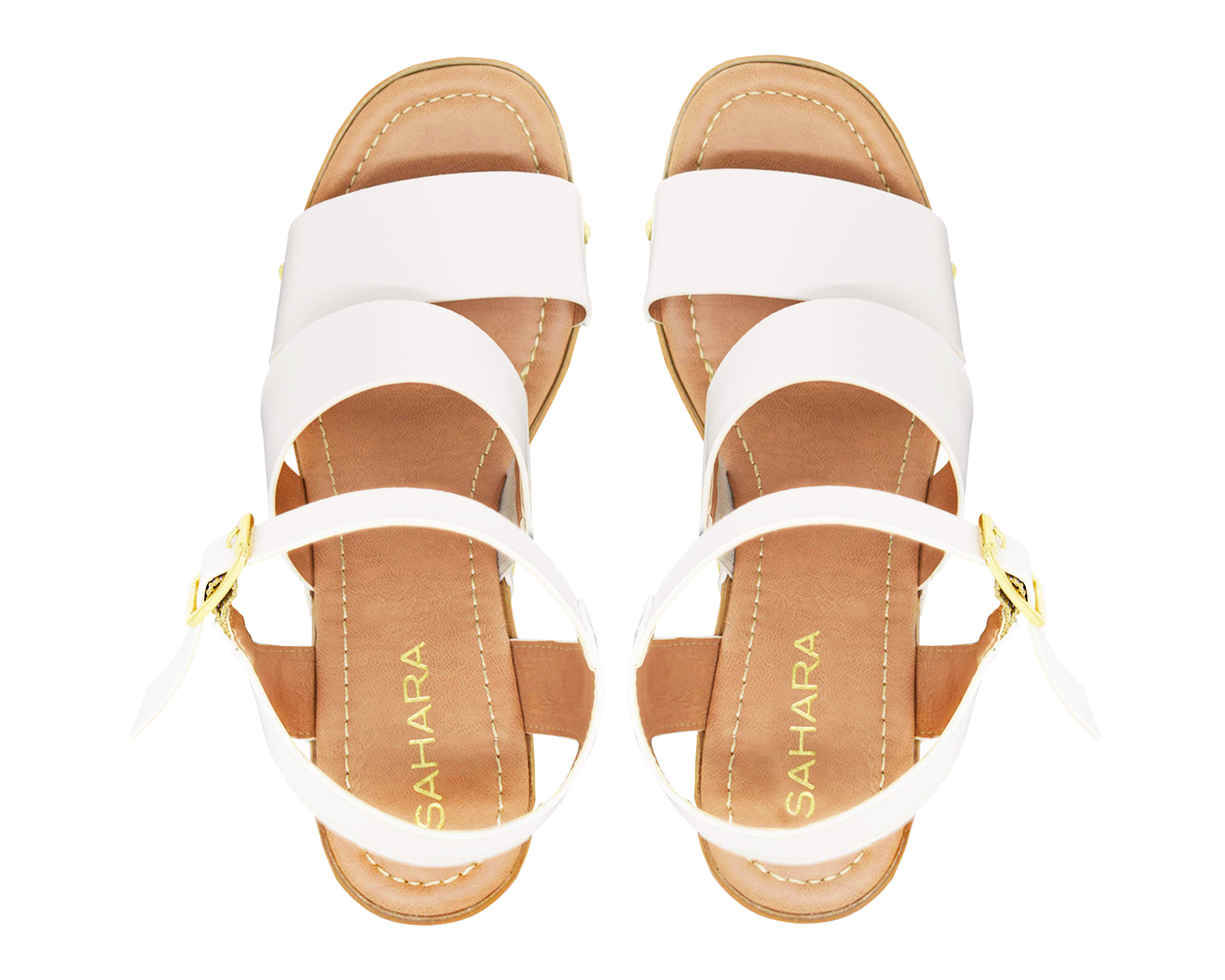 Foto 4 pulgar | Foto 3 | Sandalias de Tacón Sahara para Mujer