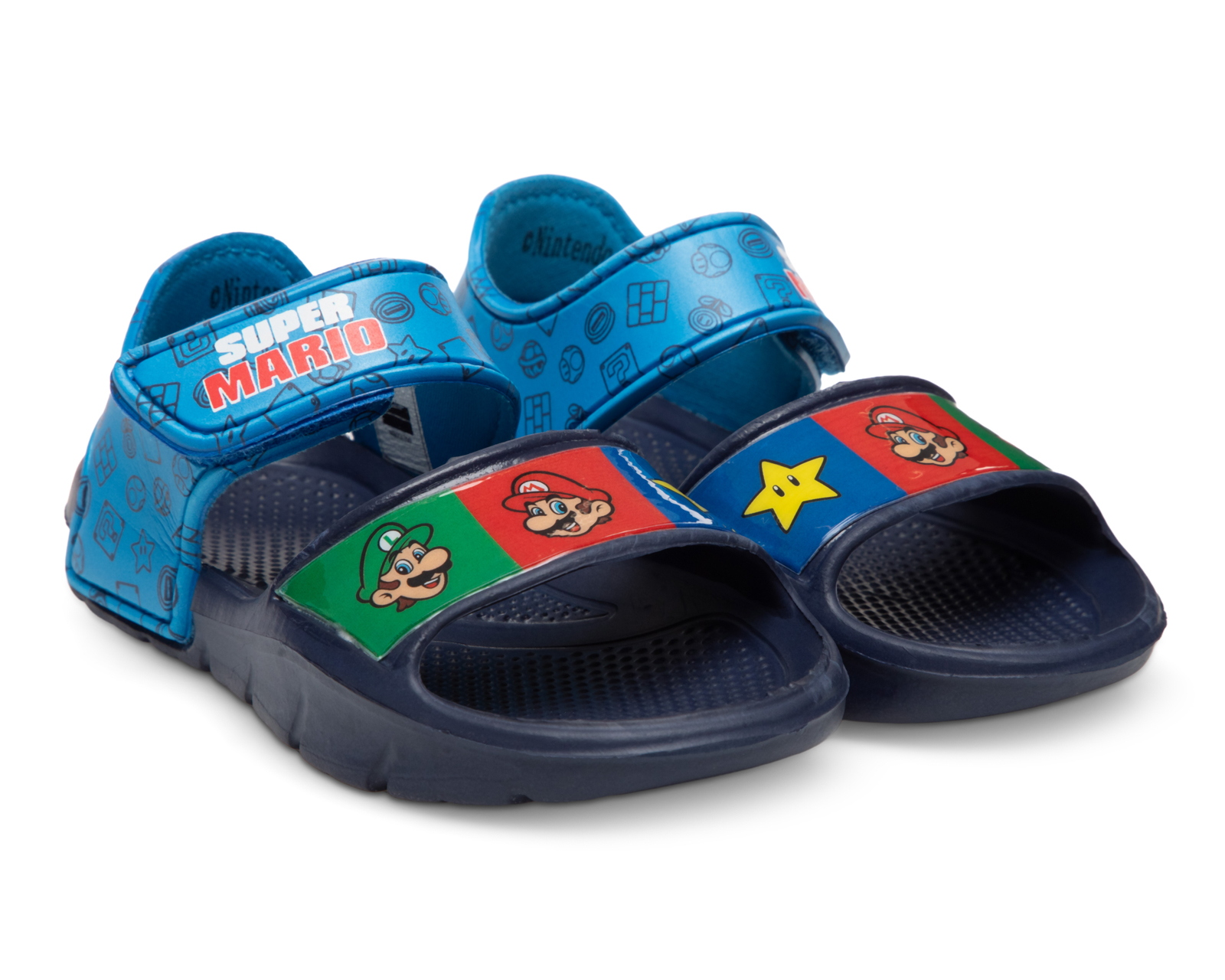 Foto 2 pulgar | Foto 1 | Sandalias de Playa Super Mario para Niño