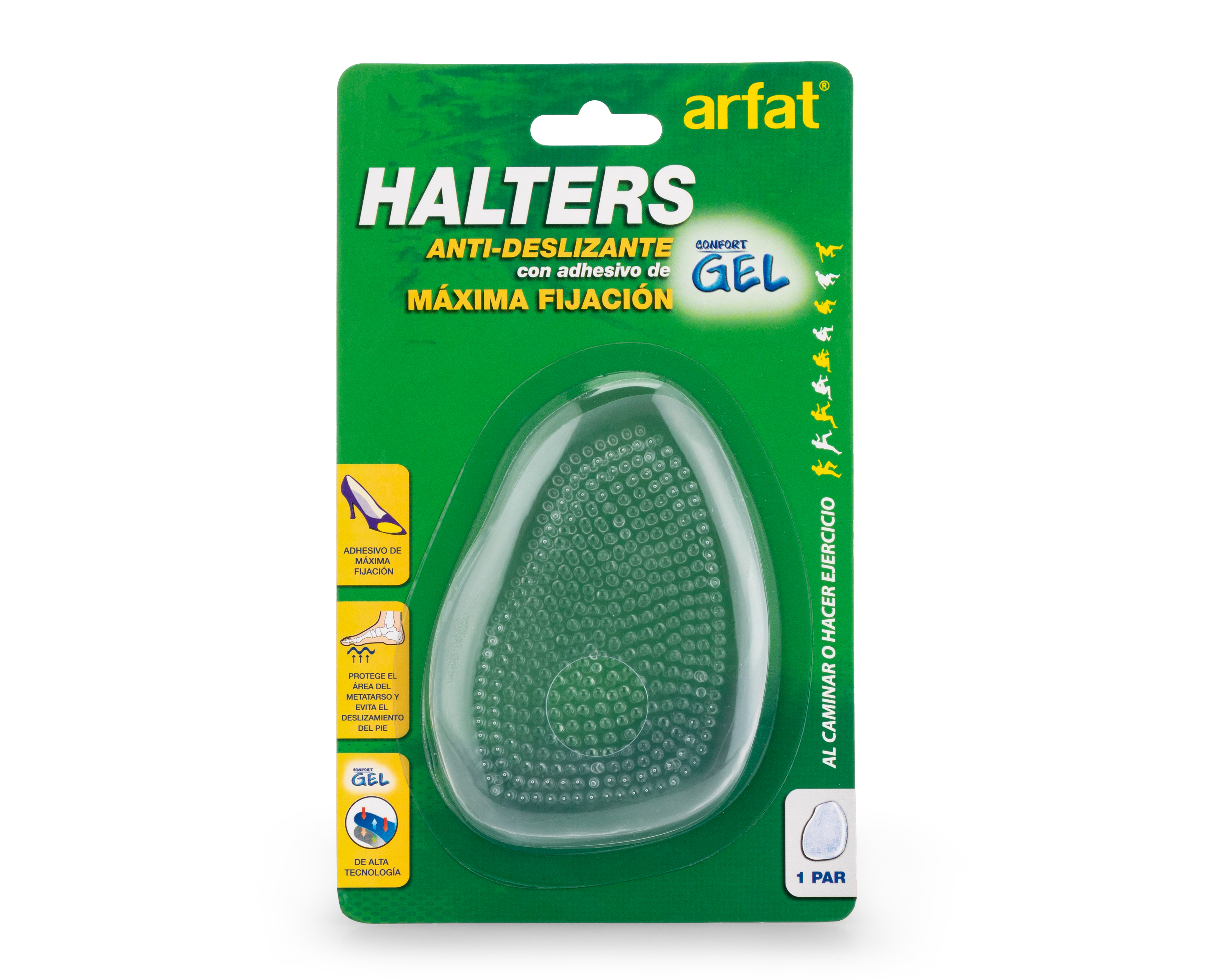 Almohadilla Antideslizante para Adulto Arfat de Gel