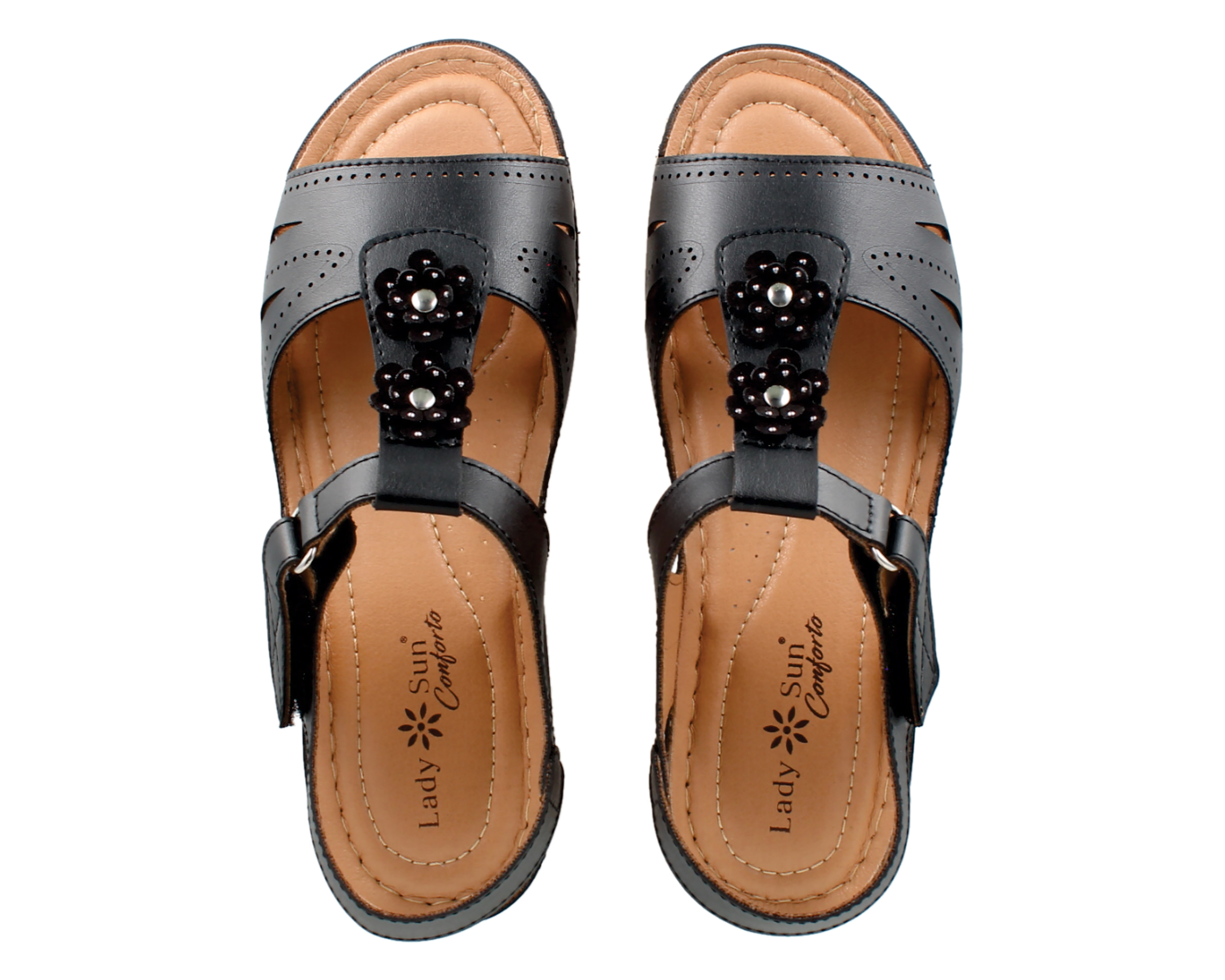 Foto 4 pulgar | Foto 3 | Sandalias Confort Lady Sun Conforto para Mujer