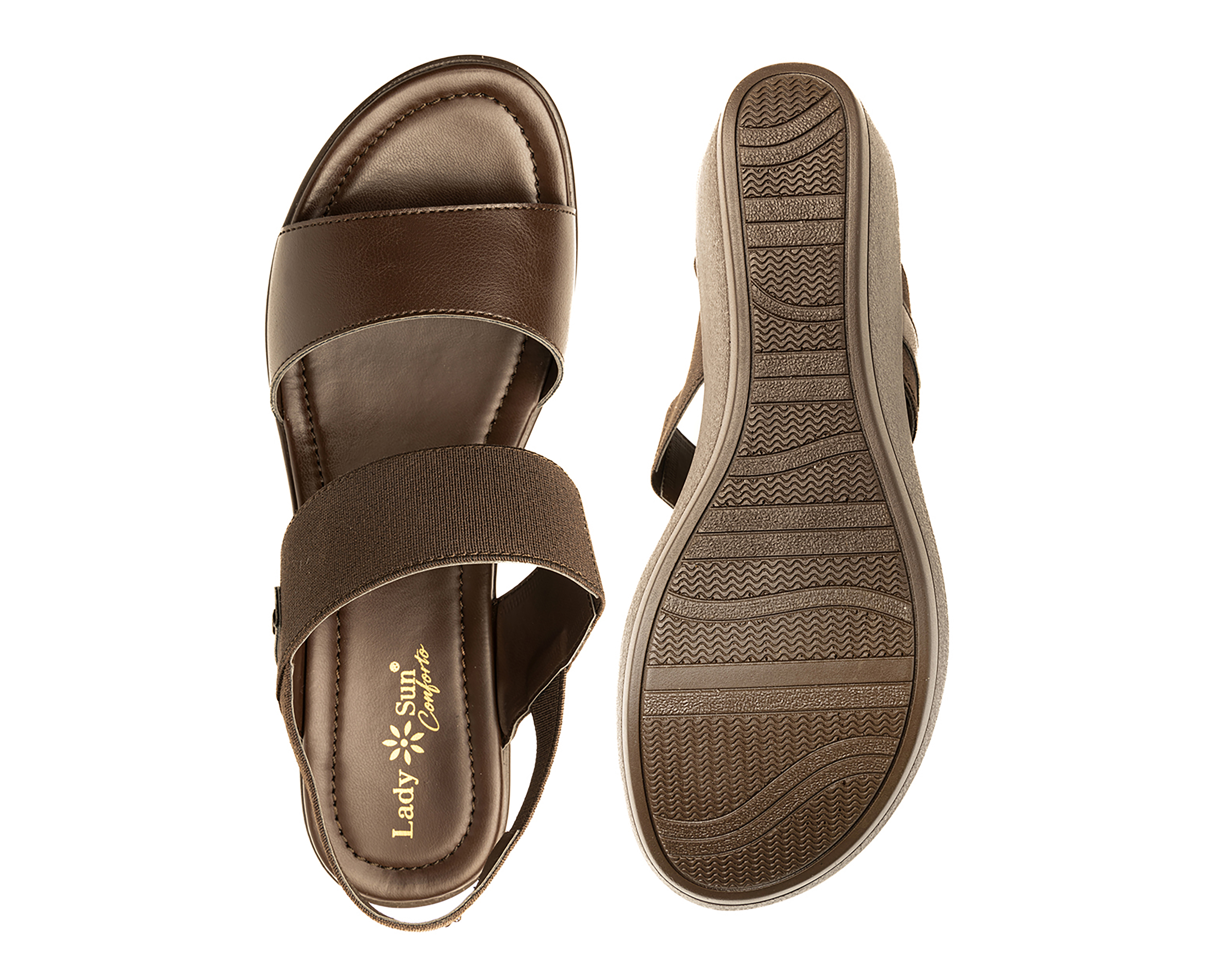 Foto 3 pulgar | Foto 2 | Sandalias Confort Lady Sun Conforto para Mujer