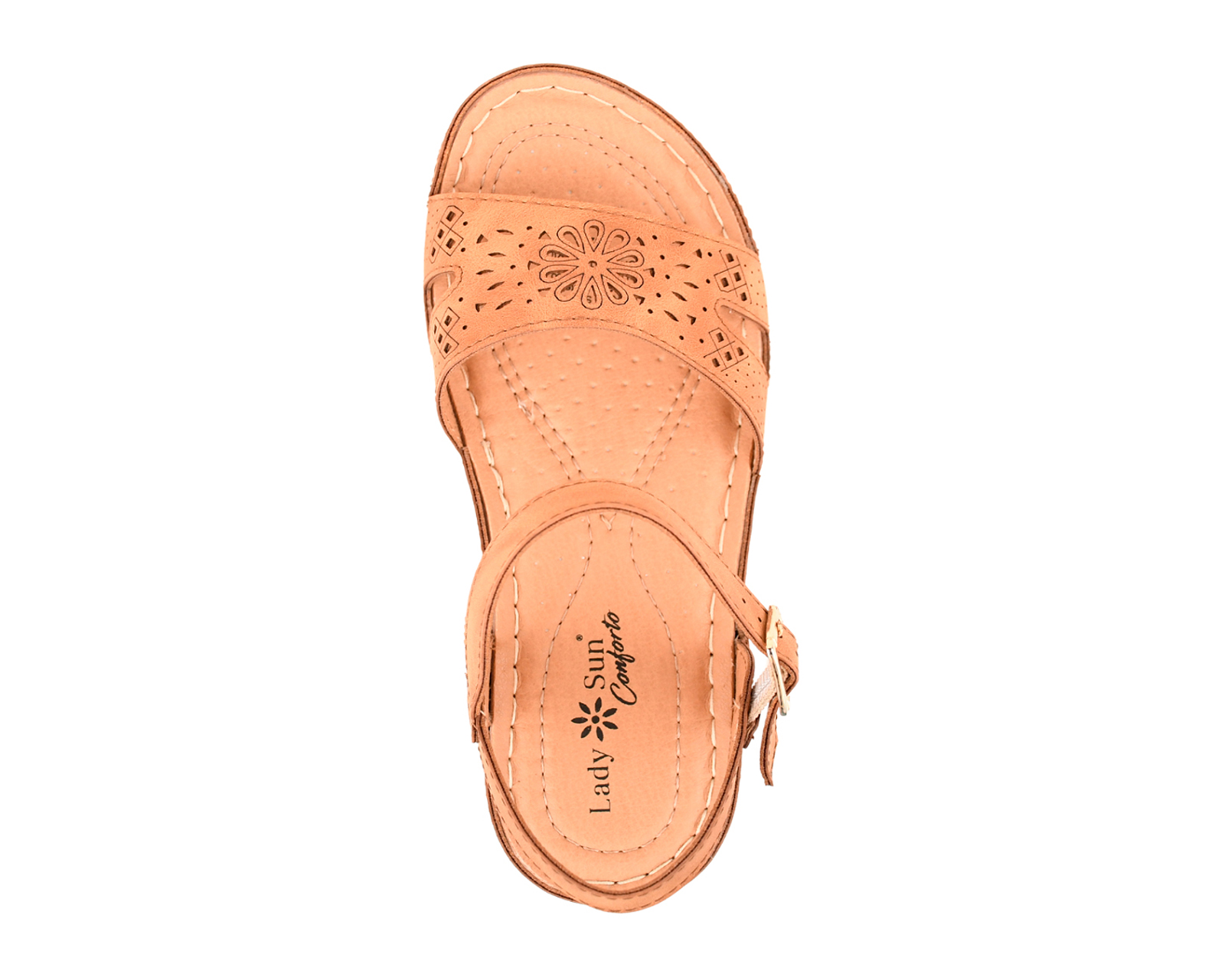 Foto 6 pulgar | Foto 5 | Sandalias Confort Lady Sun Conforto para Mujer