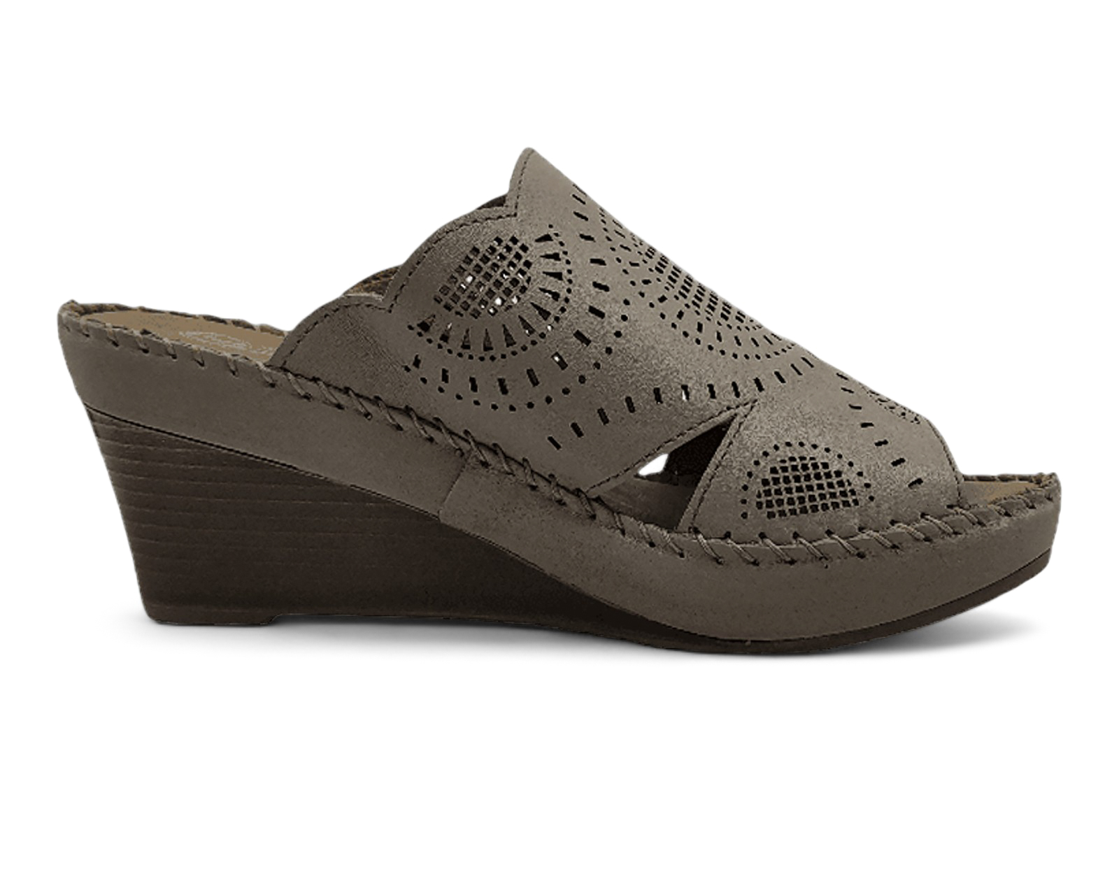 Foto 5 pulgar | Foto 4 | Sandalias Confort Lobo Solo de Piel para Mujer