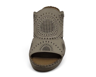 Foto 5 | Foto 5 | Sandalias Confort Lobo Solo de Piel para Mujer