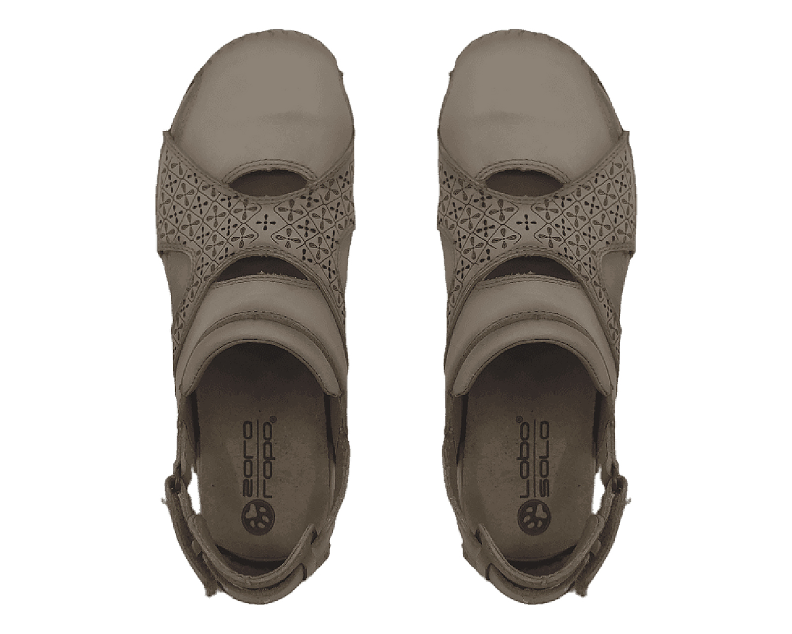 Foto 4 pulgar | Foto 3 | Sandalias Confort Lobo Solo de Piel para Mujer