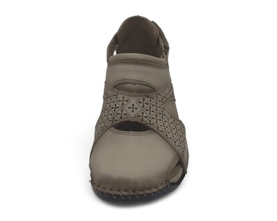 Foto 5 | Foto 5 | Sandalias Confort Lobo Solo de Piel para Mujer