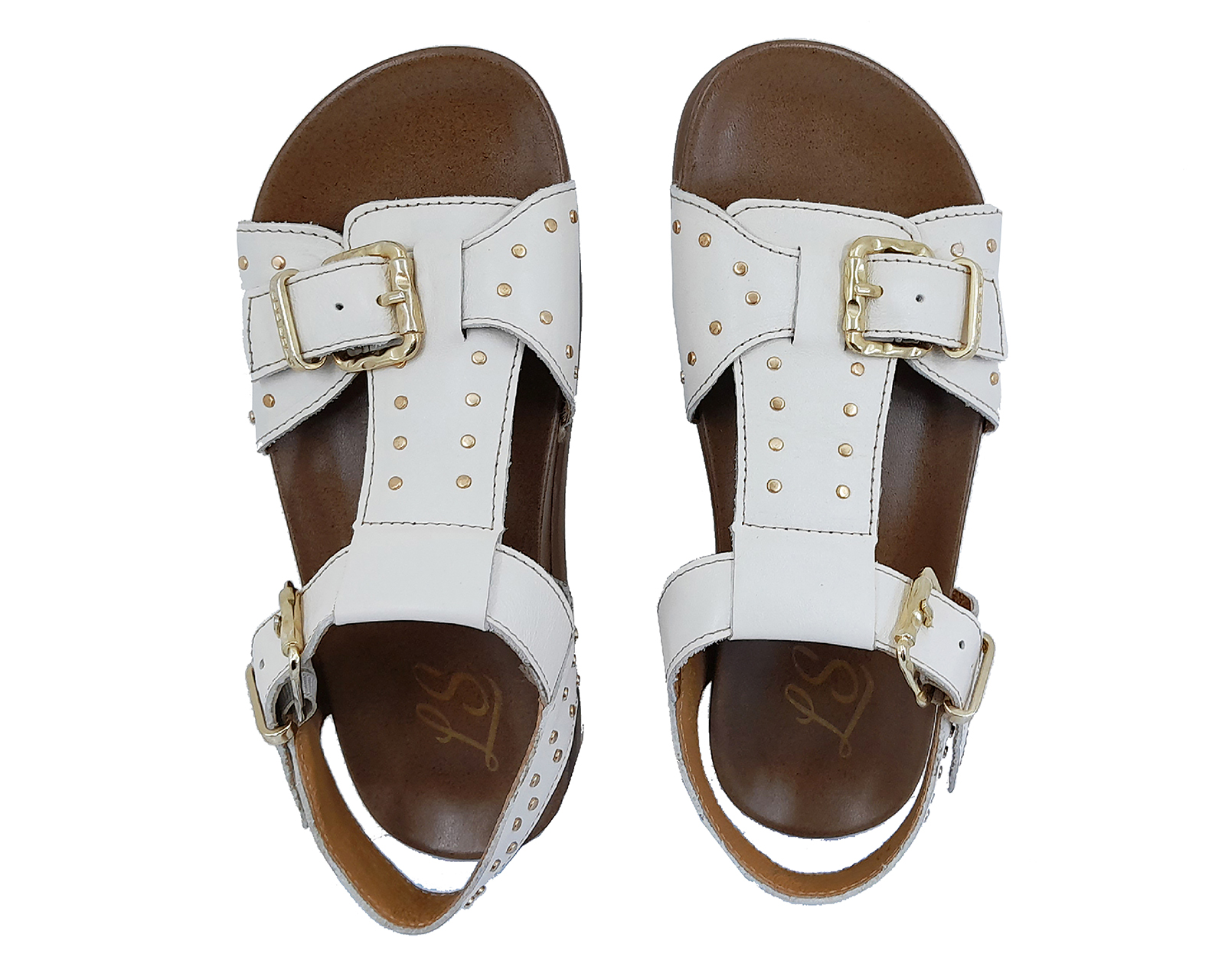 Foto 4 pulgar | Foto 3 | Sandalias Confort Lobo Solo de Piel para Mujer