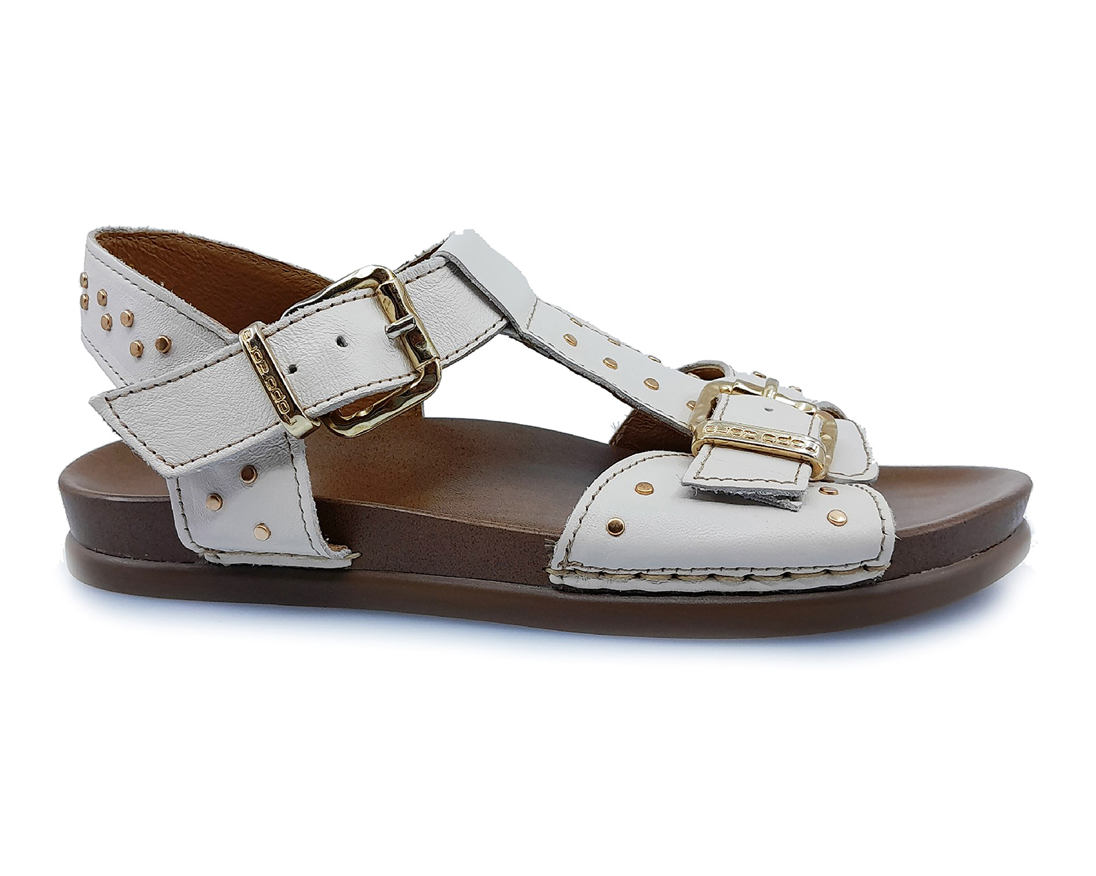 Foto 4 | Foto 4 | Sandalias Confort Lobo Solo de Piel para Mujer