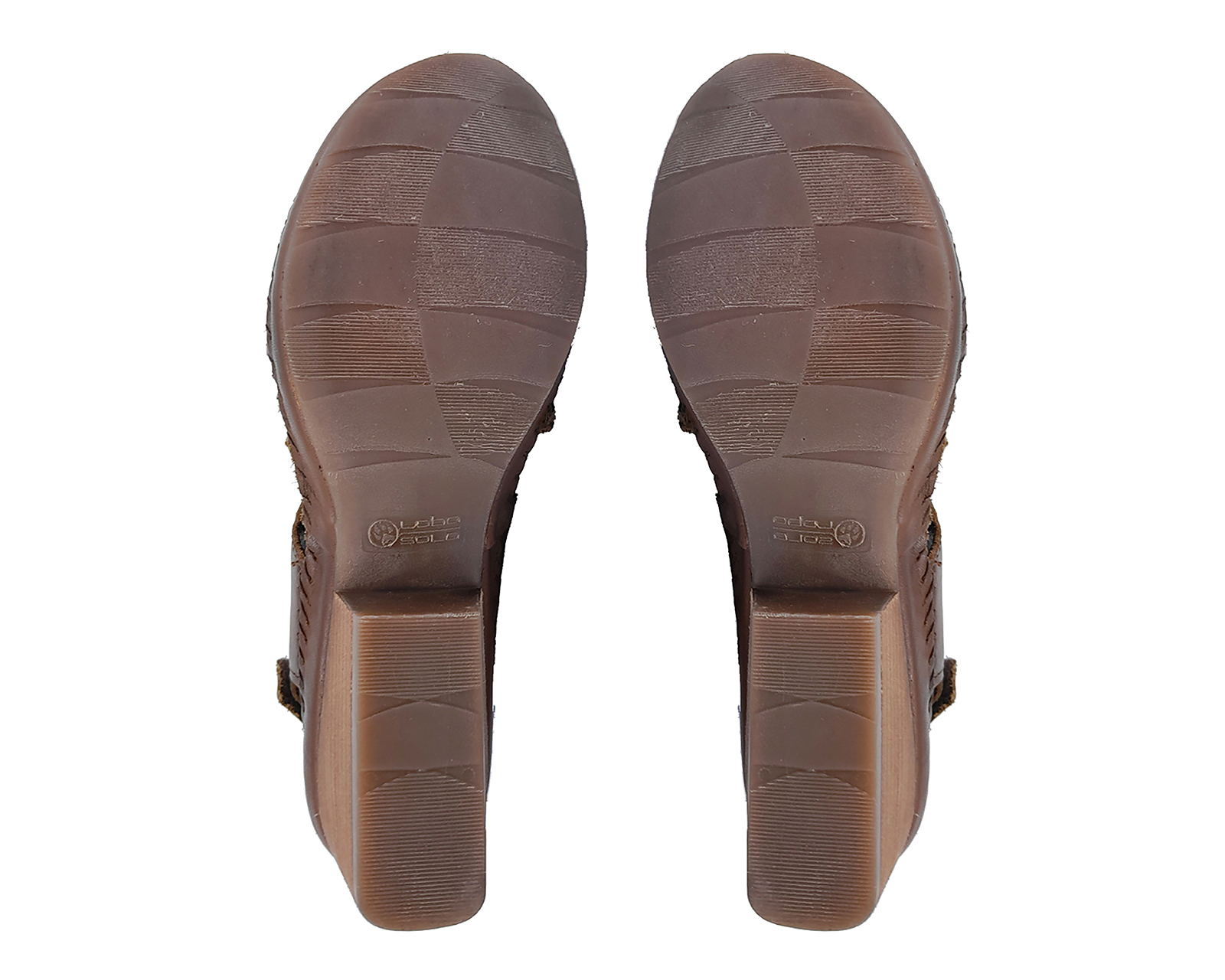 Foto 2 | Foto 2 | Sandalias Confort Lobo Solo de Piel para Mujer