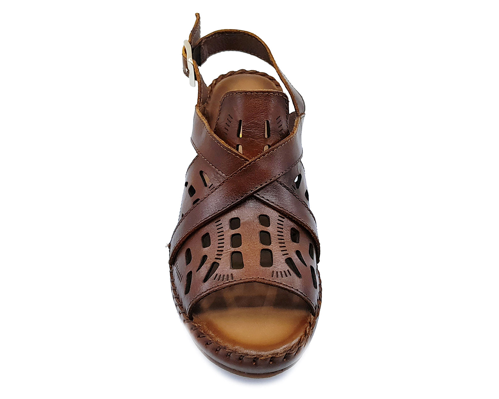 Foto 6 pulgar | Foto 5 | Sandalias Confort Lobo Solo de Piel para Mujer