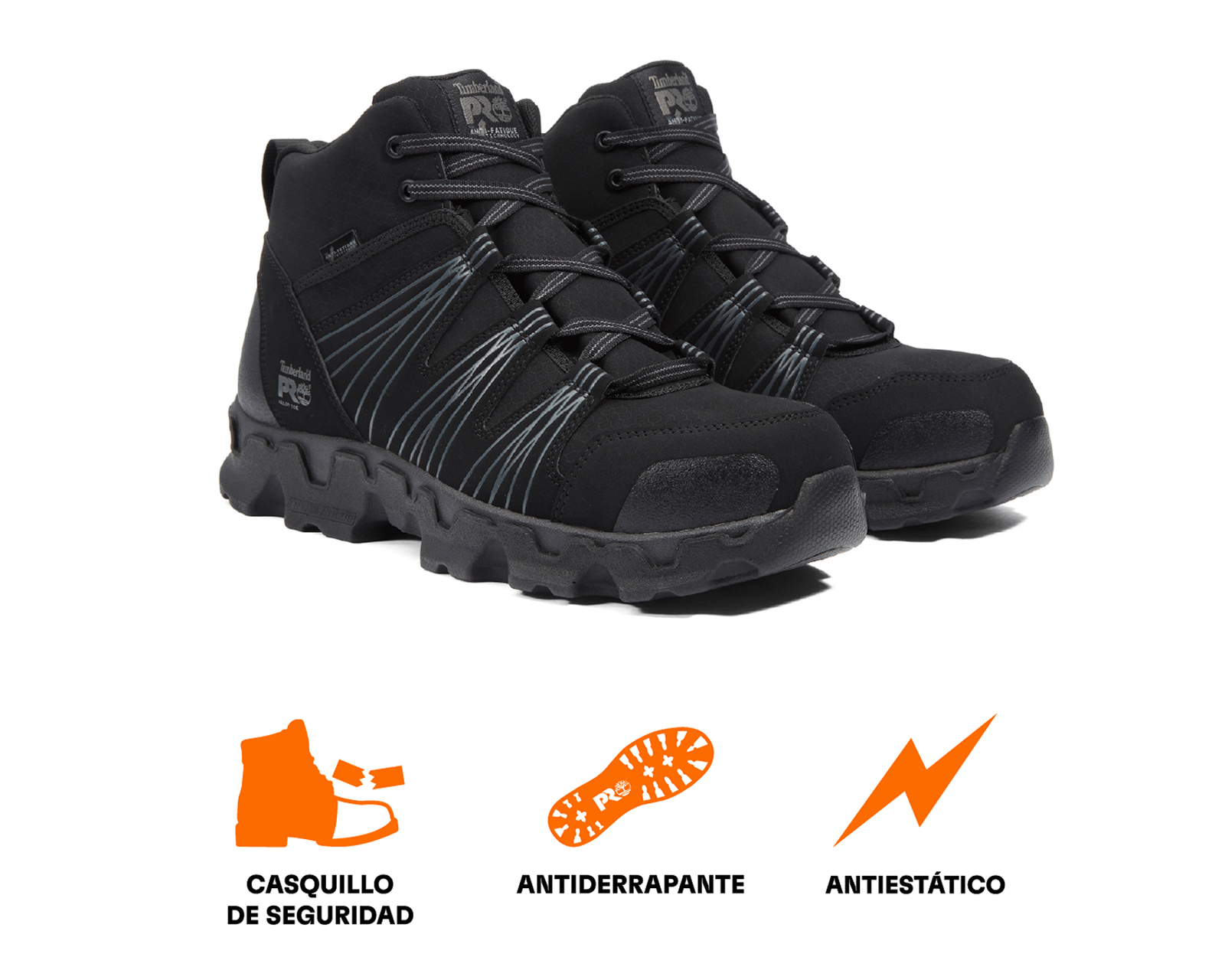 Foto 8 pulgar | Foto 7 | Botas de Trabajo Timberland Powertrain Alloy Toe para Hombre