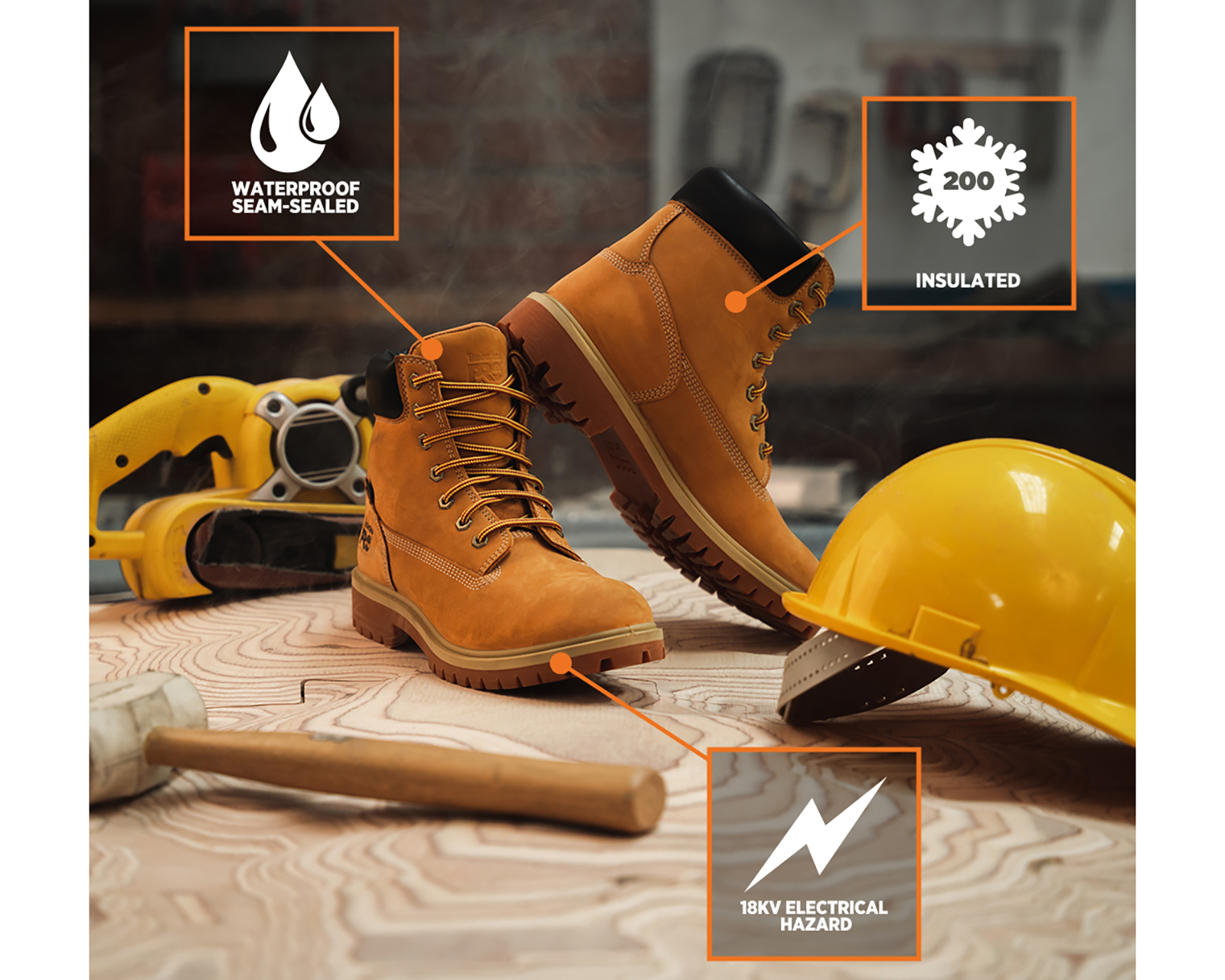 Foto 10 pulgar | Foto 9 | Botas de Trabajo Timberland 6 In Direct Attach WP INS para Hombre