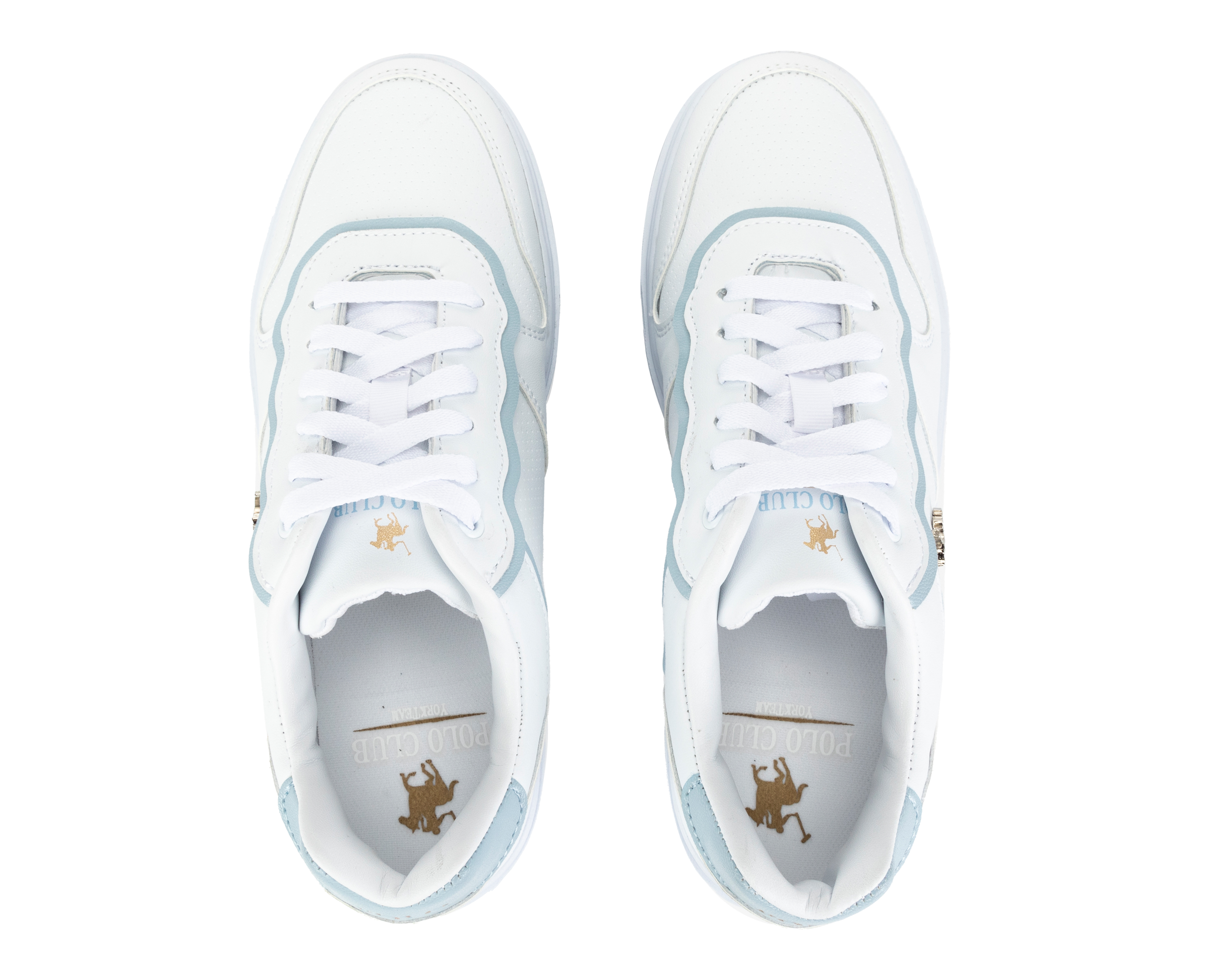 Foto 4 pulgar | Foto 3 | Tenis Casuales York Team Polo Club para Mujer