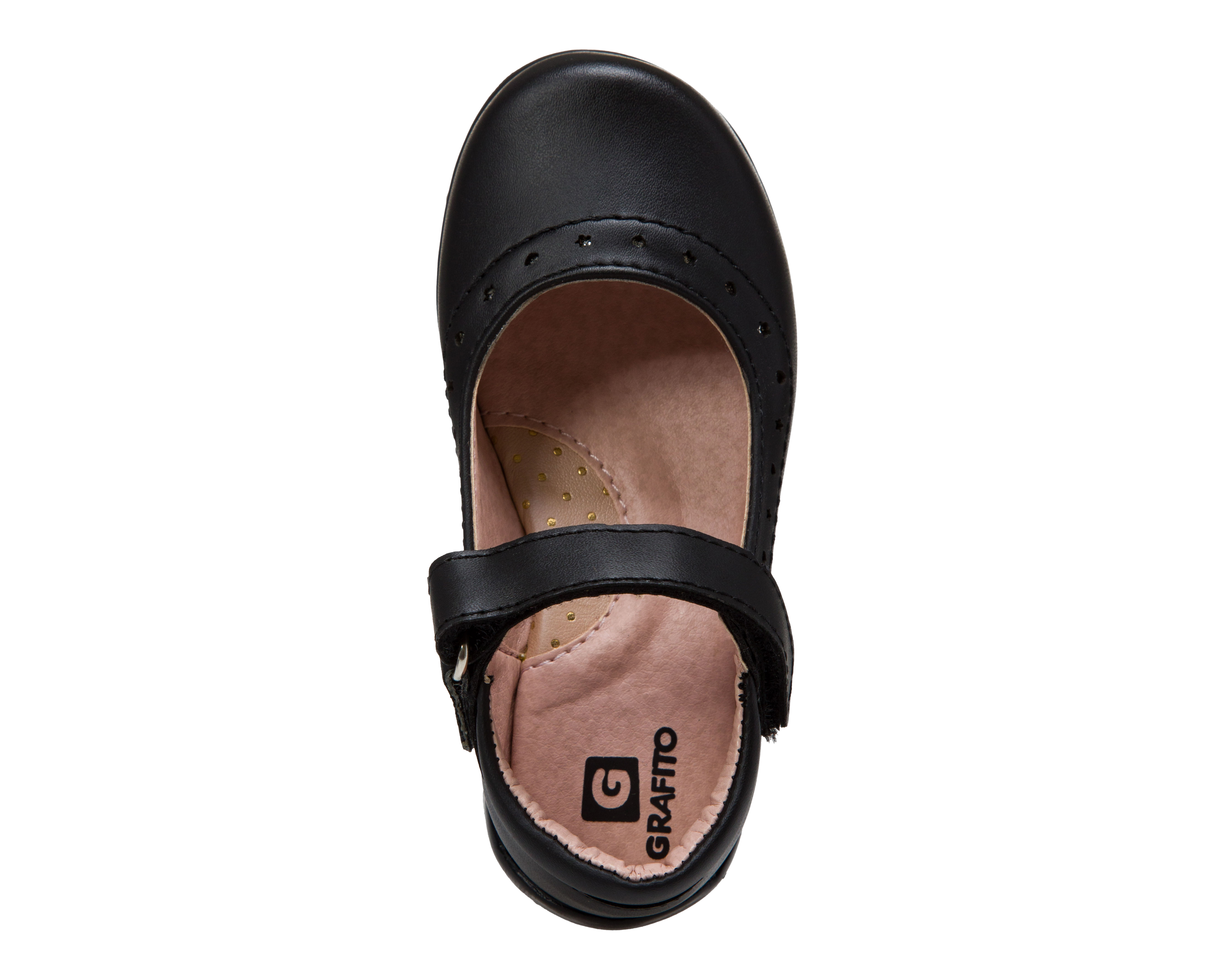 Foto 6 pulgar | Foto 5 | Zapato Escolar Grafito para Niña