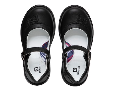 Foto 3 | Foto 3 | Zapatos Escolares Grafito para Niña