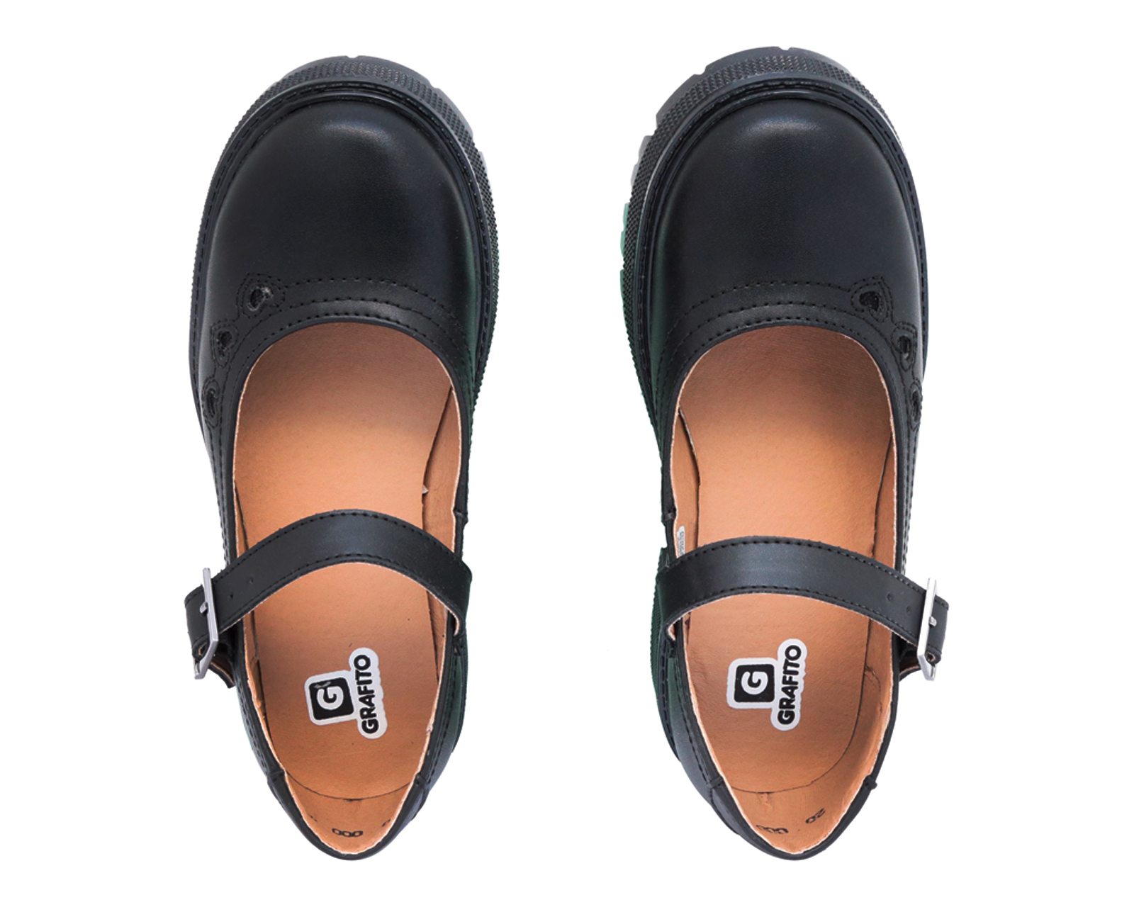 Foto 4 pulgar | Foto 3 | Zapatos Escolares Grafito para Niña