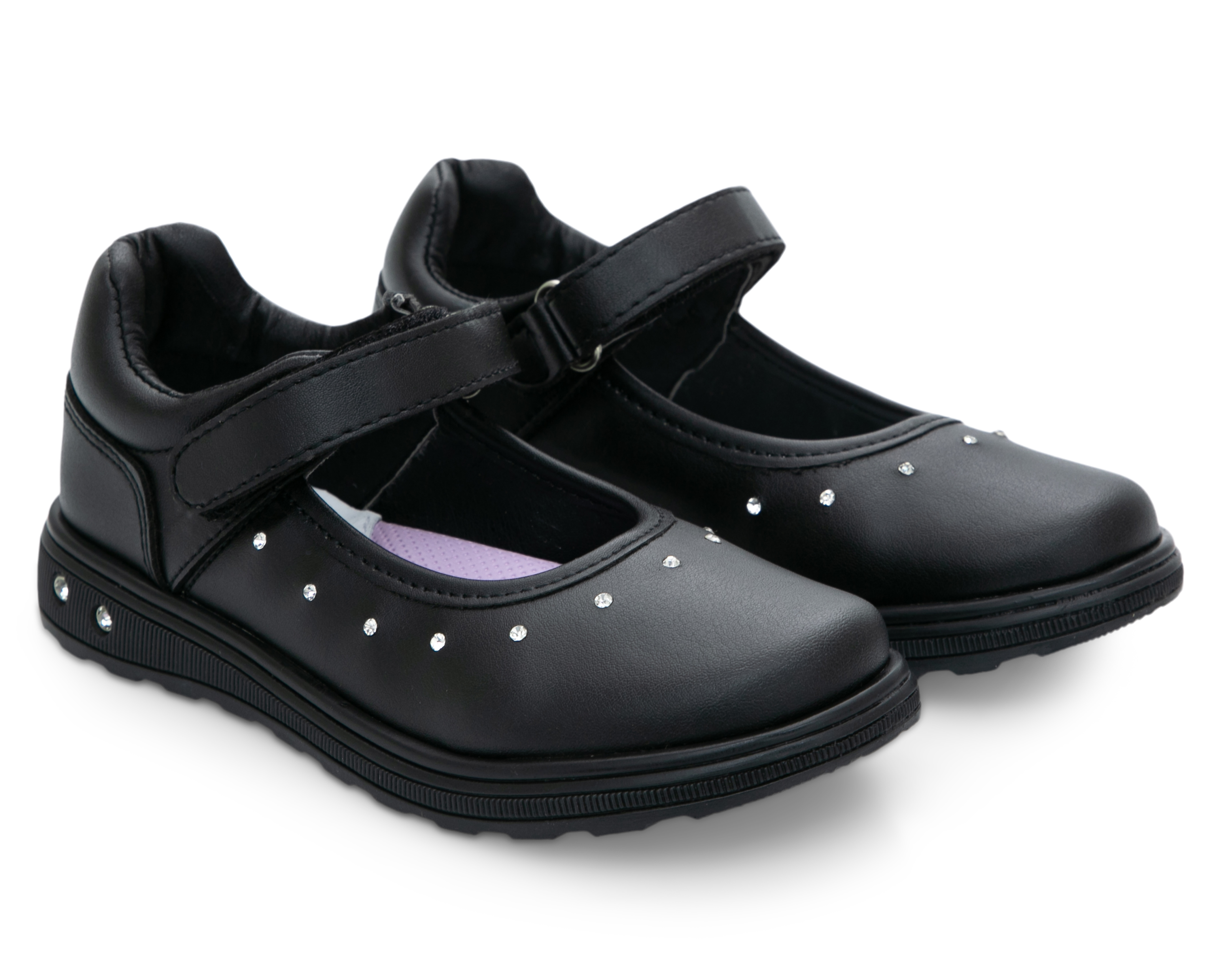 Zapatos Escolares Grafito para Niña