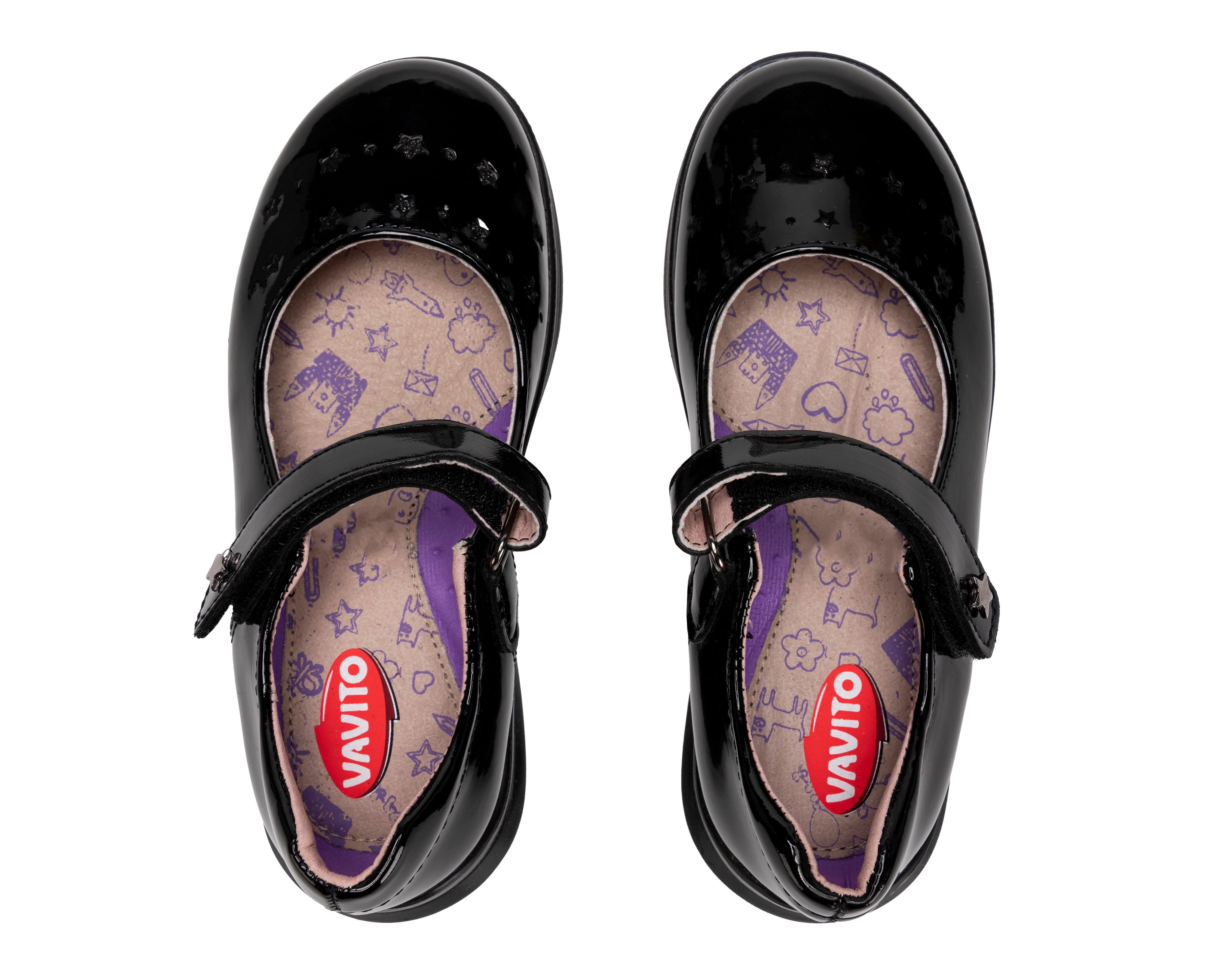 Foto 4 pulgar | Foto 3 | Zapatos Escolares Vavito para Niña