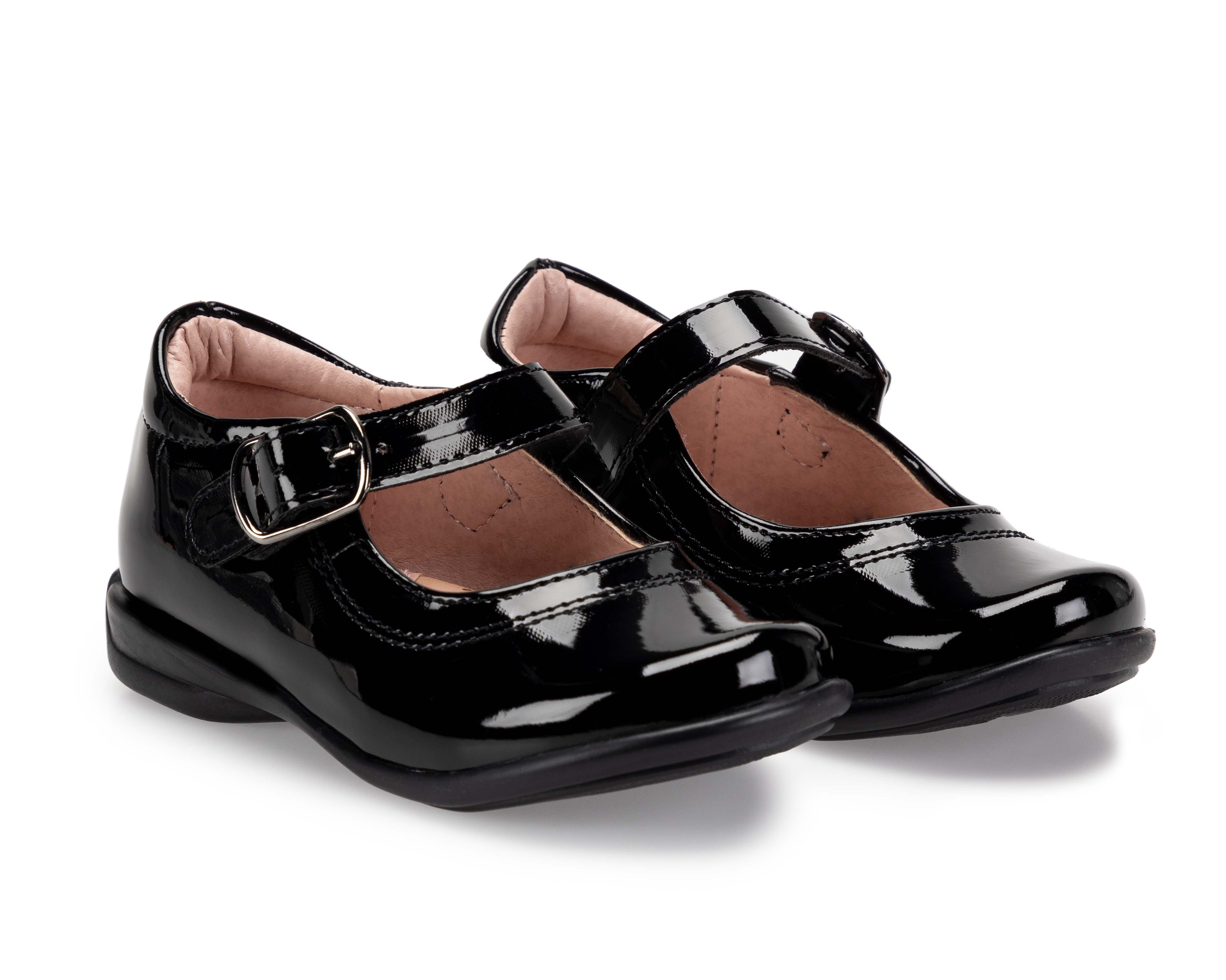 Foto 2 pulgar | Foto 1 | Zapatos Escolares Grafito para Niña