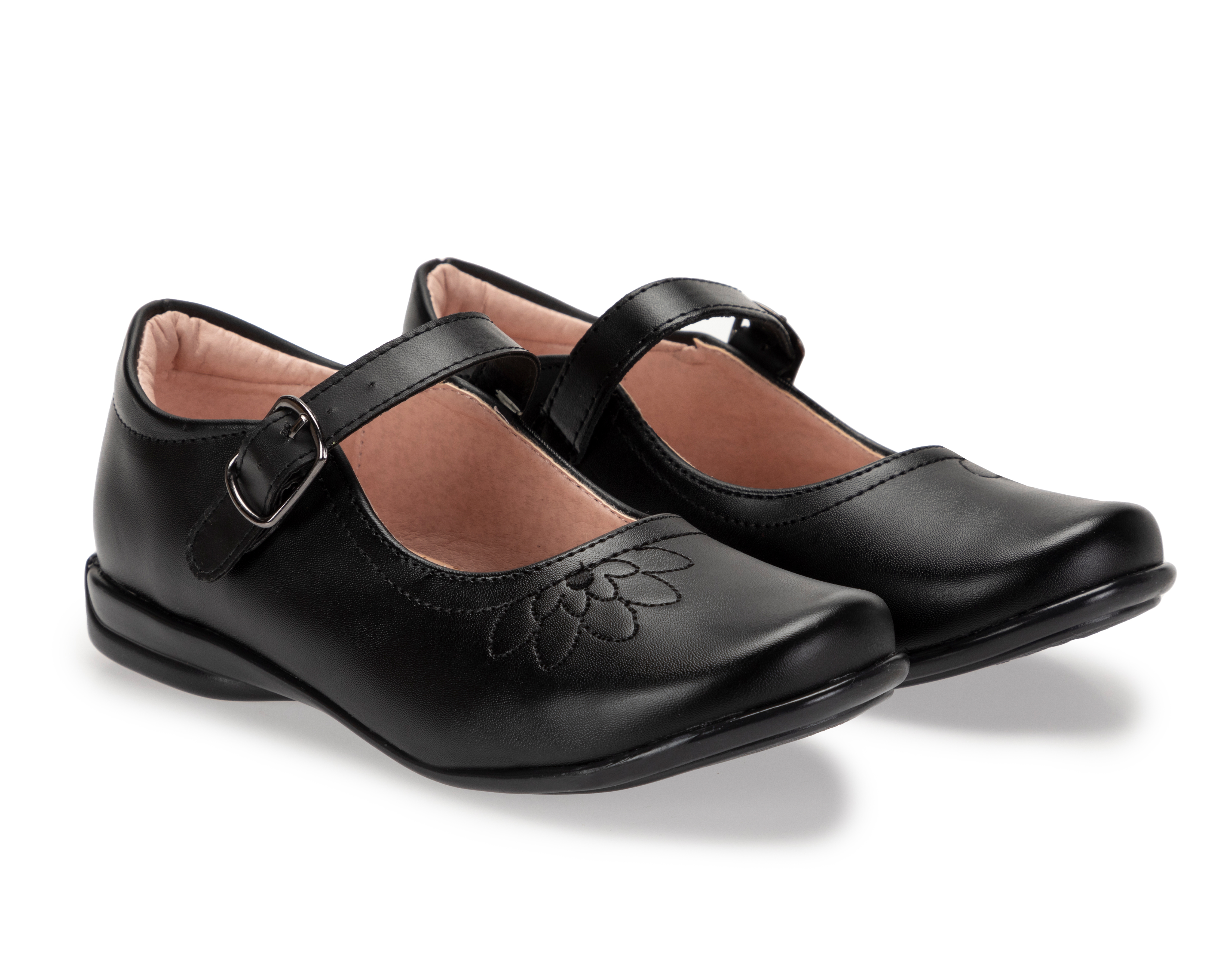 Foto 2 pulgar | Foto 1 | Zapatos Escolares Grafito para Niña