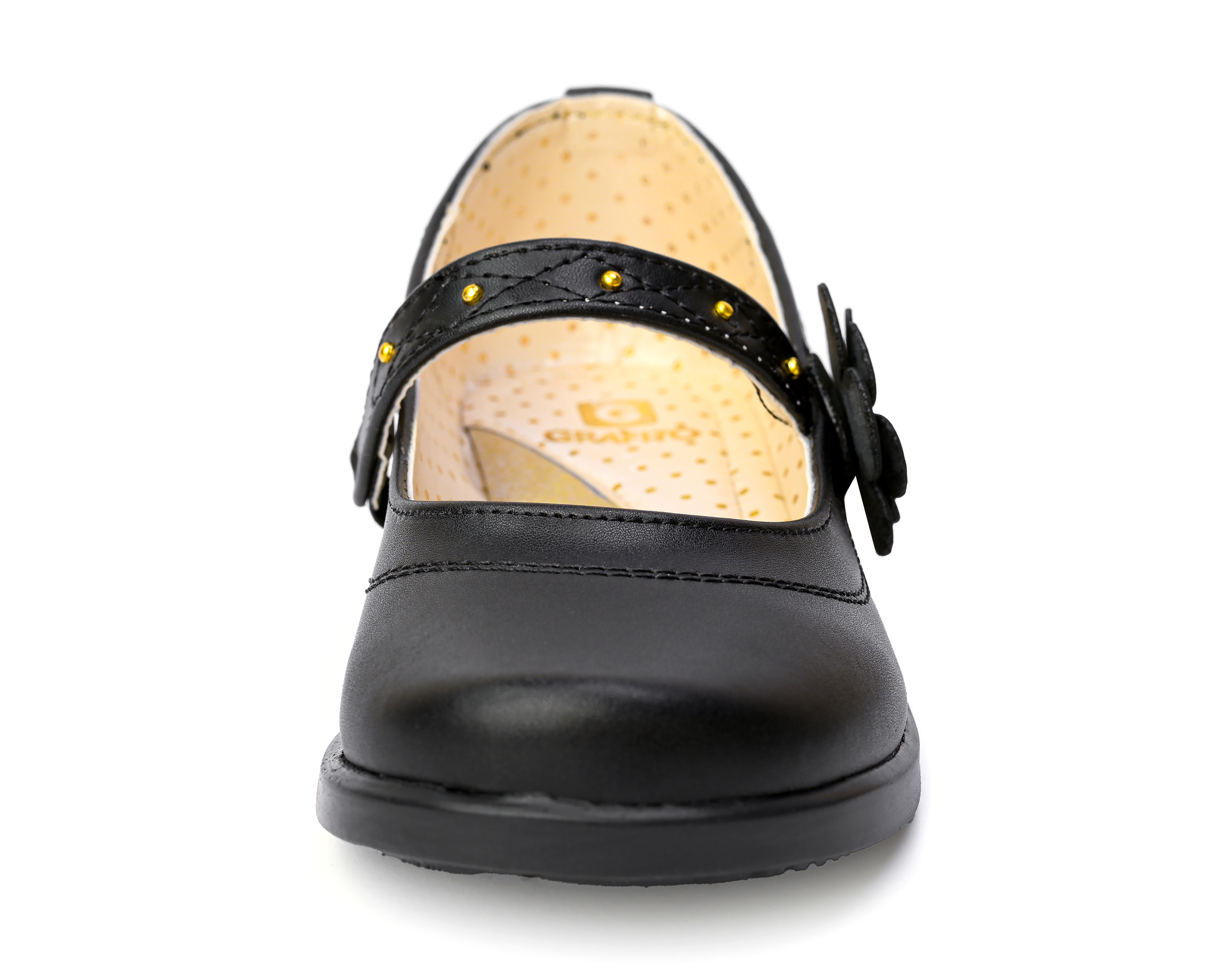 Foto 3 pulgar | Foto 2 | Zapatos Escolares Grafito para Niña