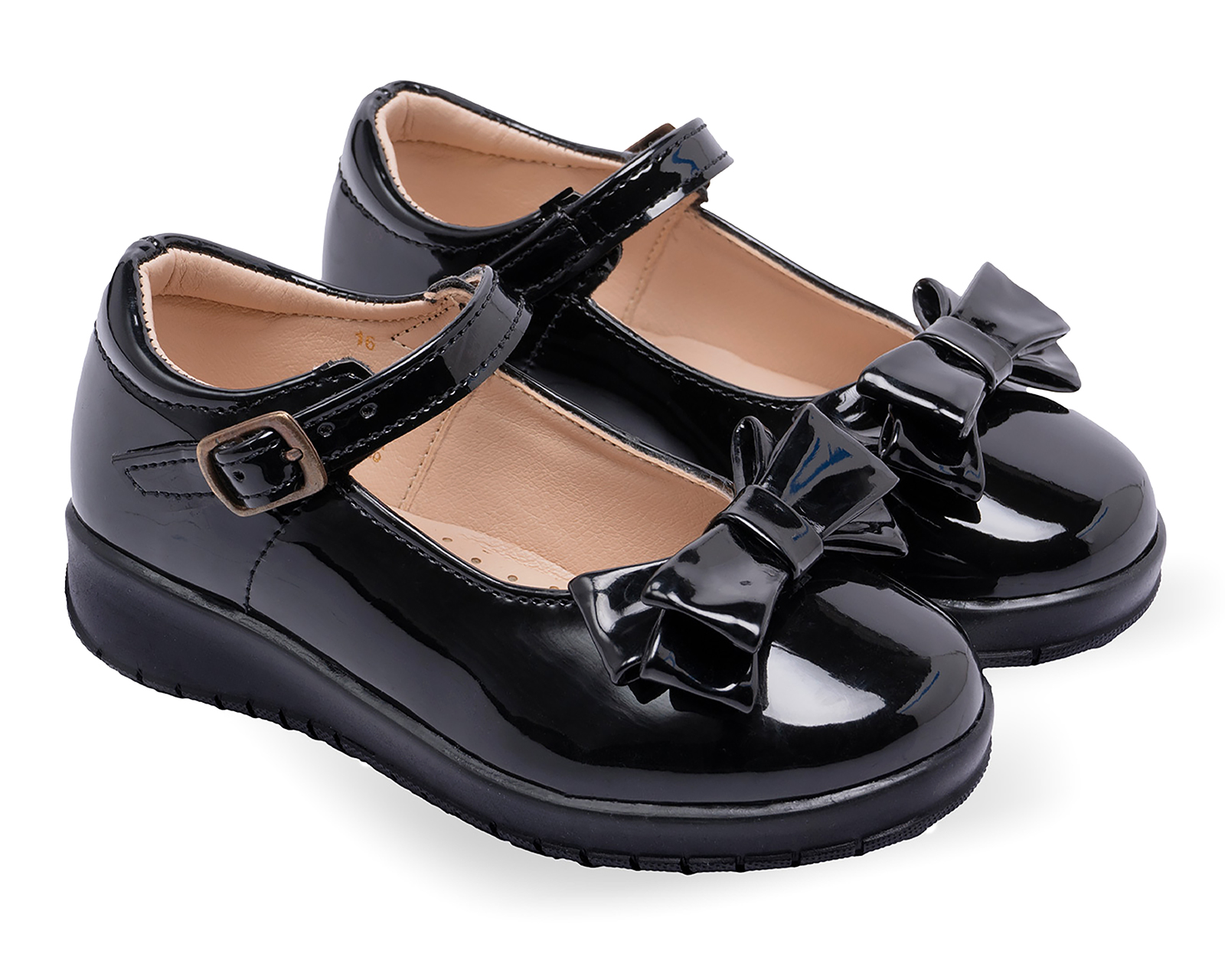 Foto 1 | Foto 1 | Zapatos Escolares Grafito para Niña