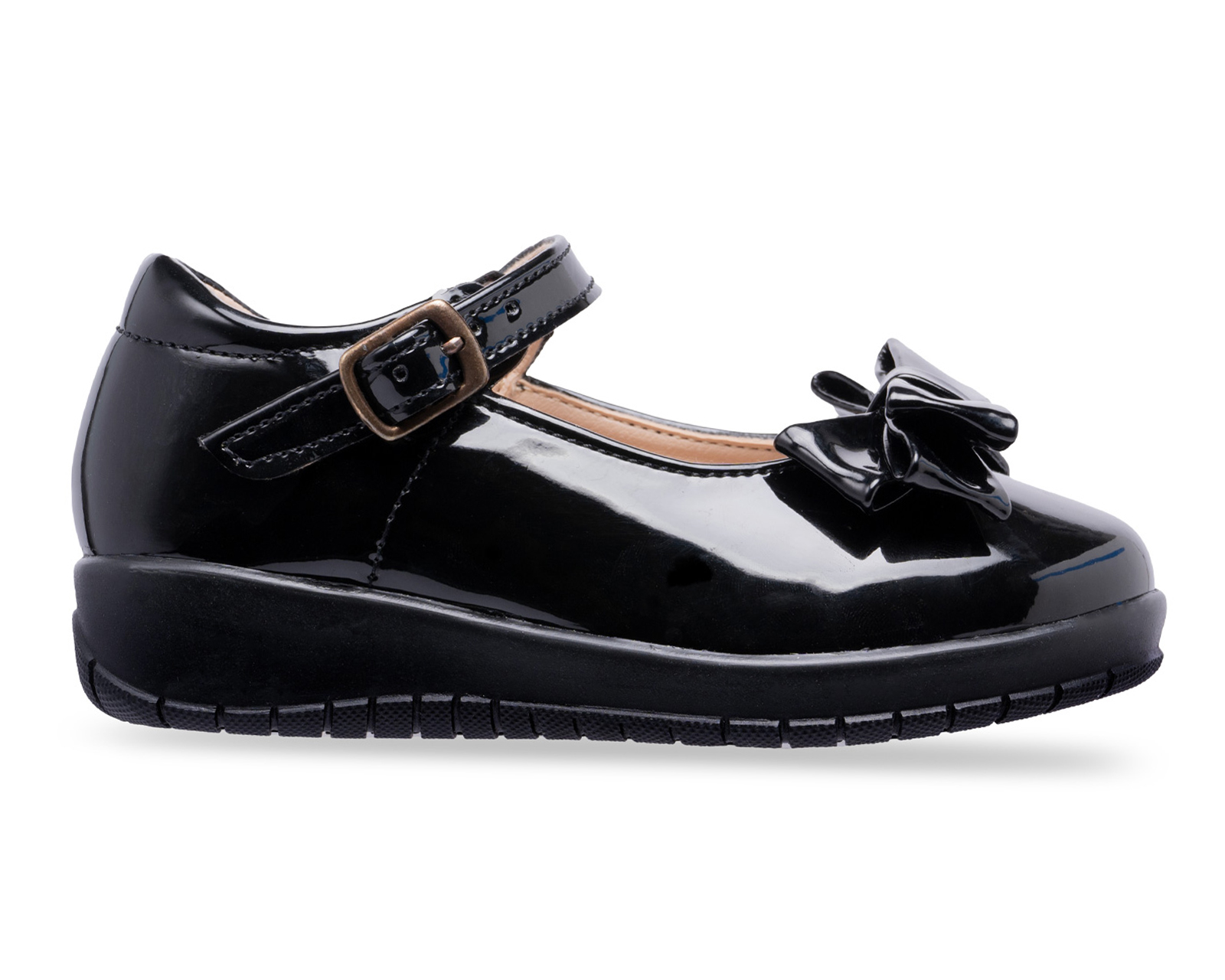 Foto 4 | Foto 4 | Zapatos Escolares Grafito para Niña