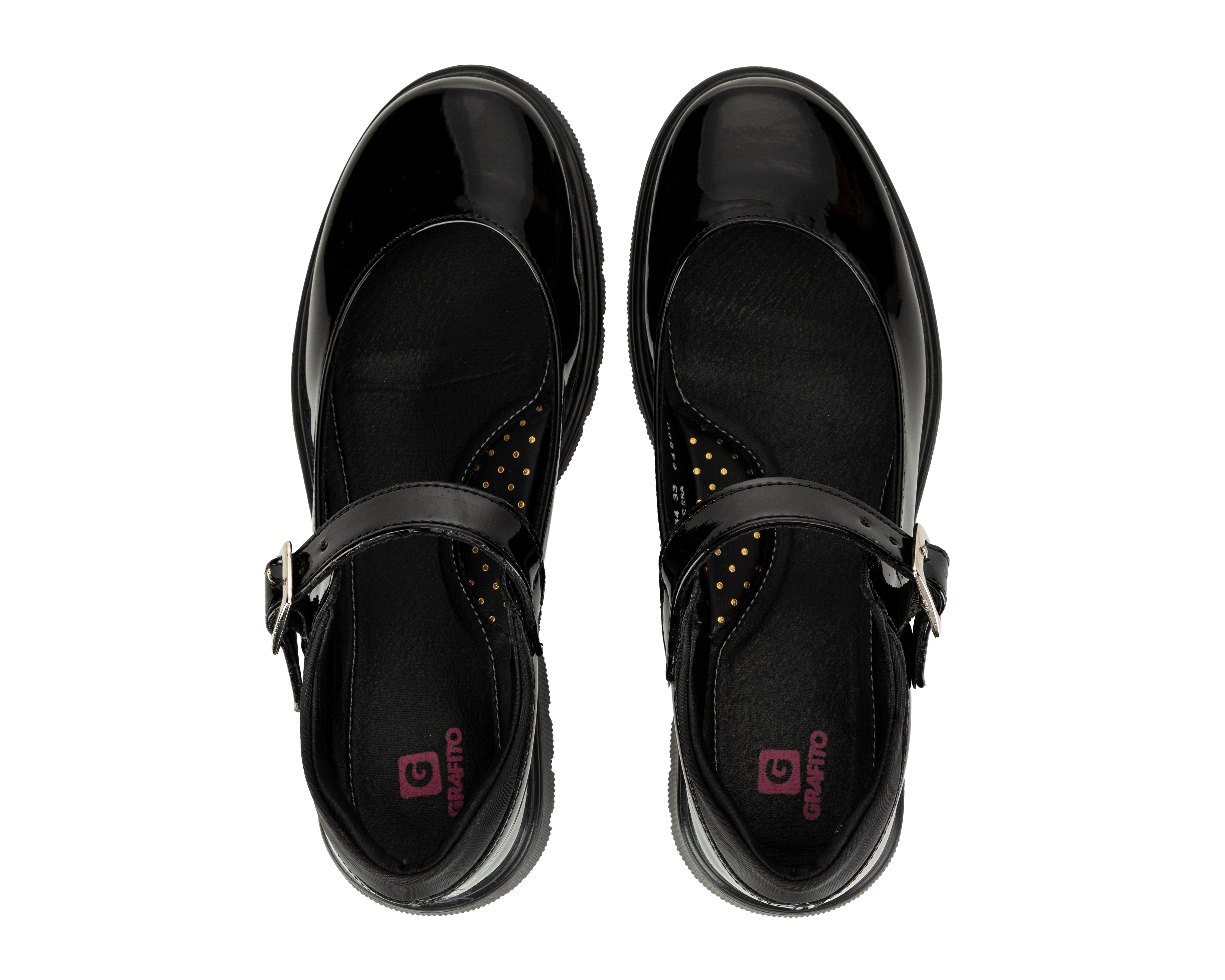 Foto 4 pulgar | Foto 3 | Zapatos Escolares Grafito para Niña