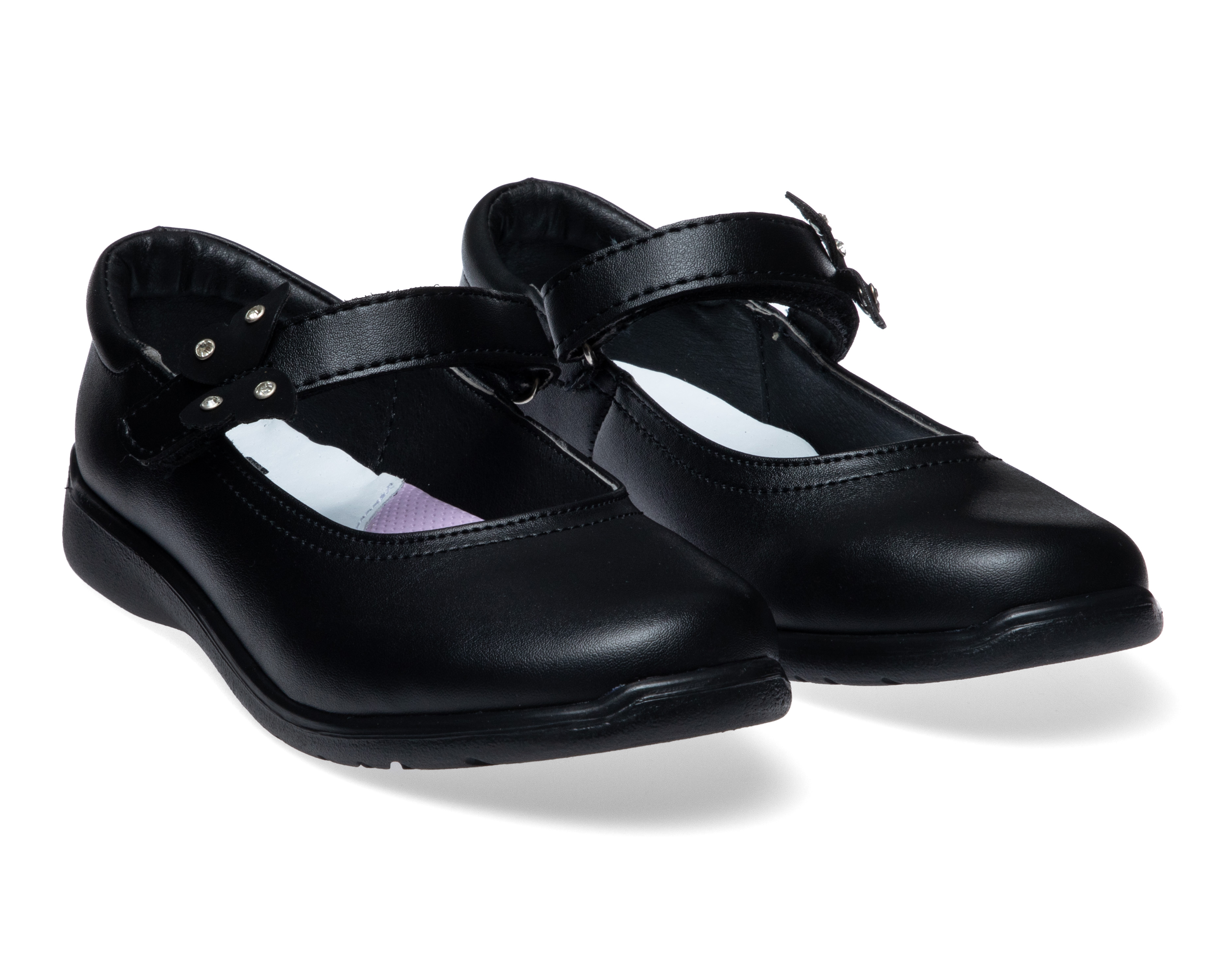 Foto 2 pulgar | Foto 1 | Zapatos Escolares Grafito para Niña