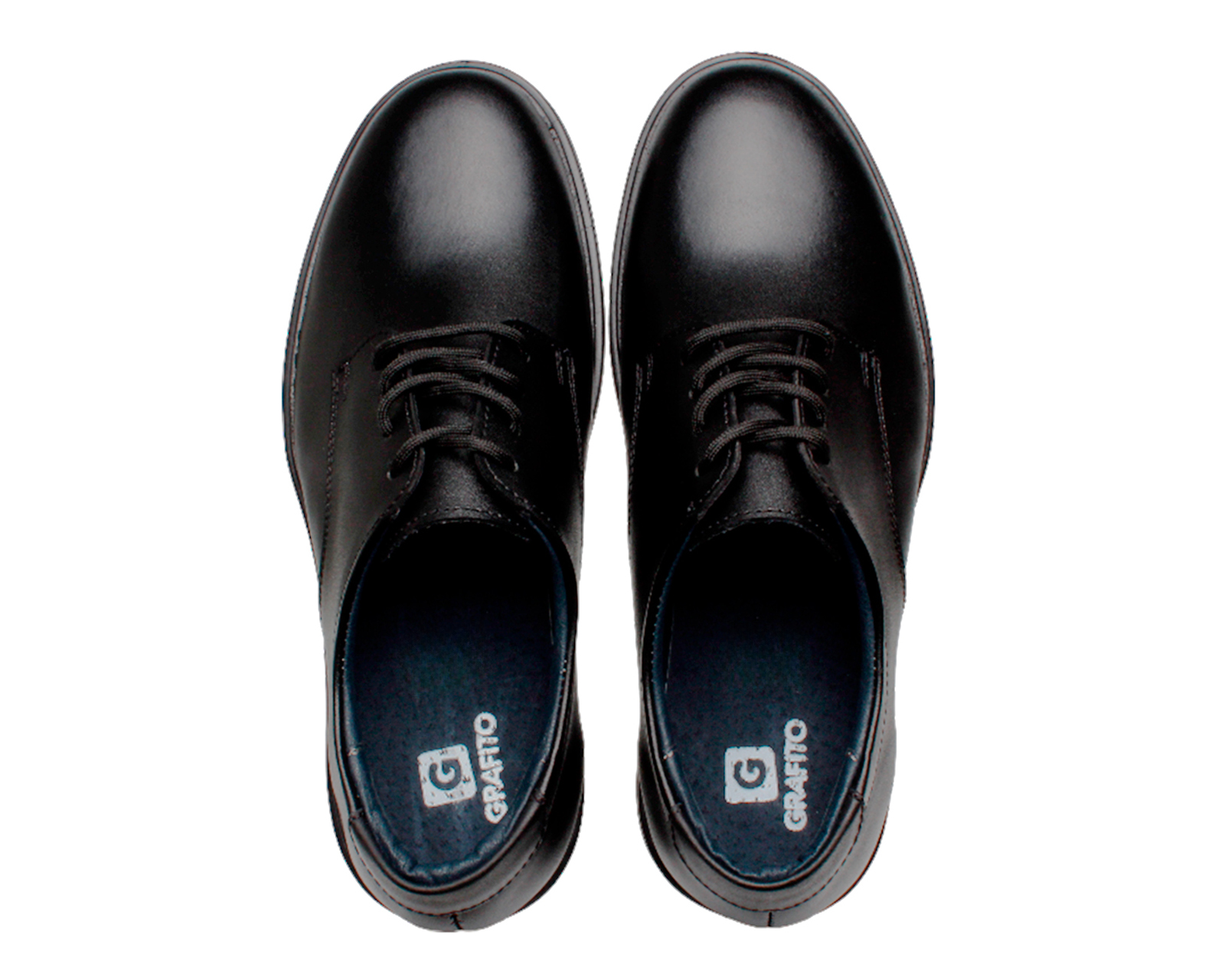 Foto 2 | Foto 2 | Zapatos Escolares Grafito de Piel Juveniles