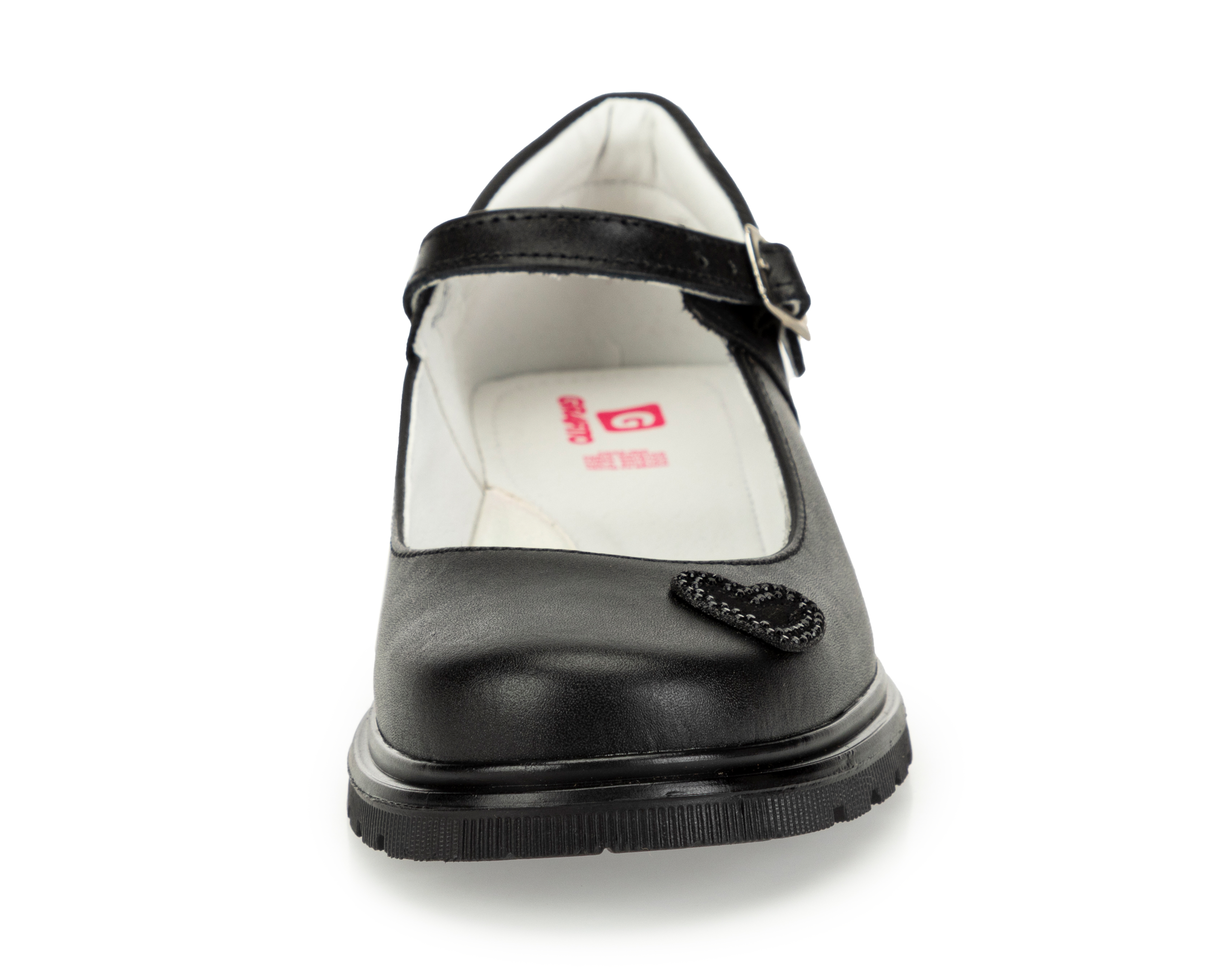 Foto 6 pulgar | Foto 5 | Zapatos Escolares Grafito de Piel para Niña