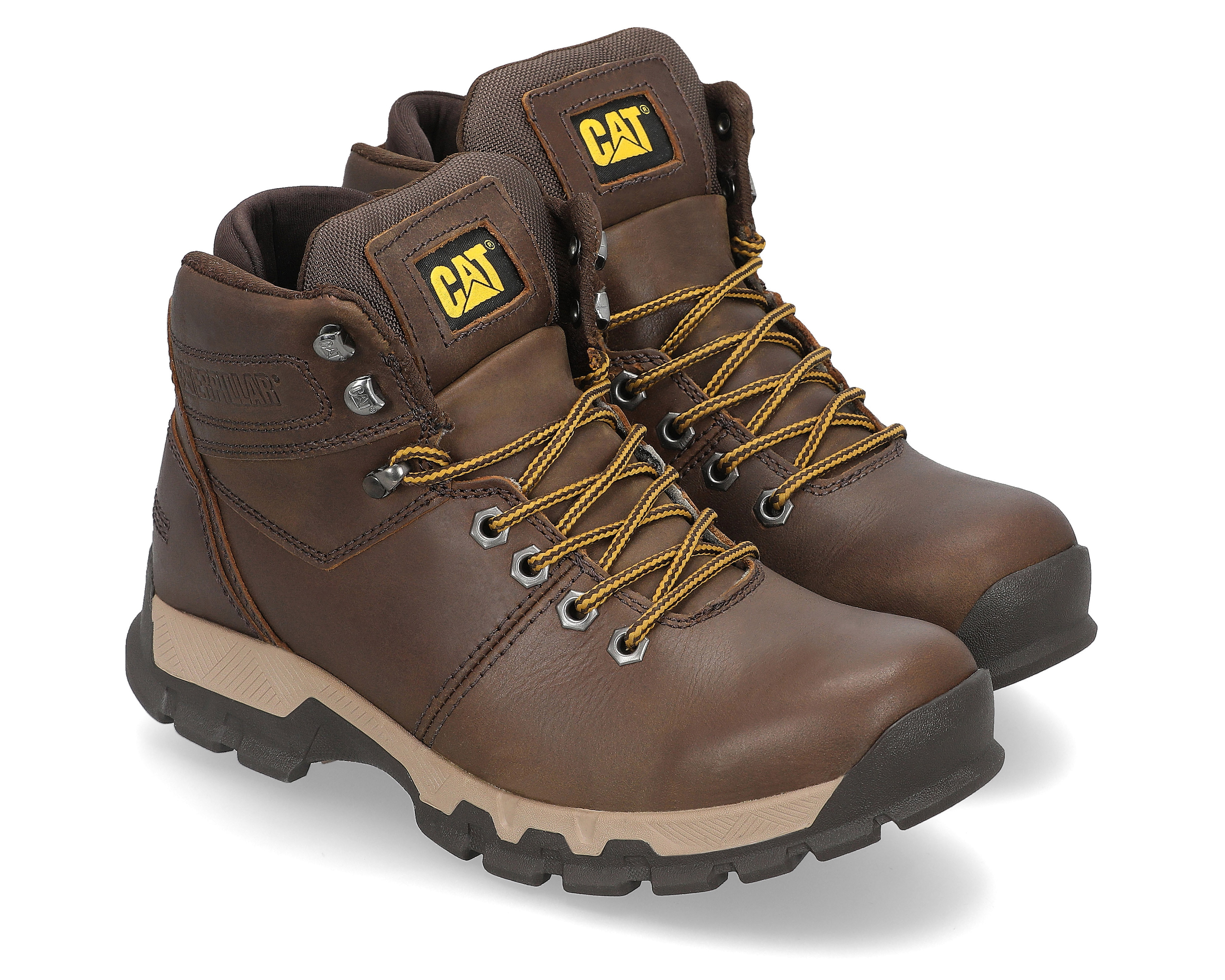 Foto 1 | Foto 1 | Botas de Trabajo CAT Borgen M4M de Piel para Hombre