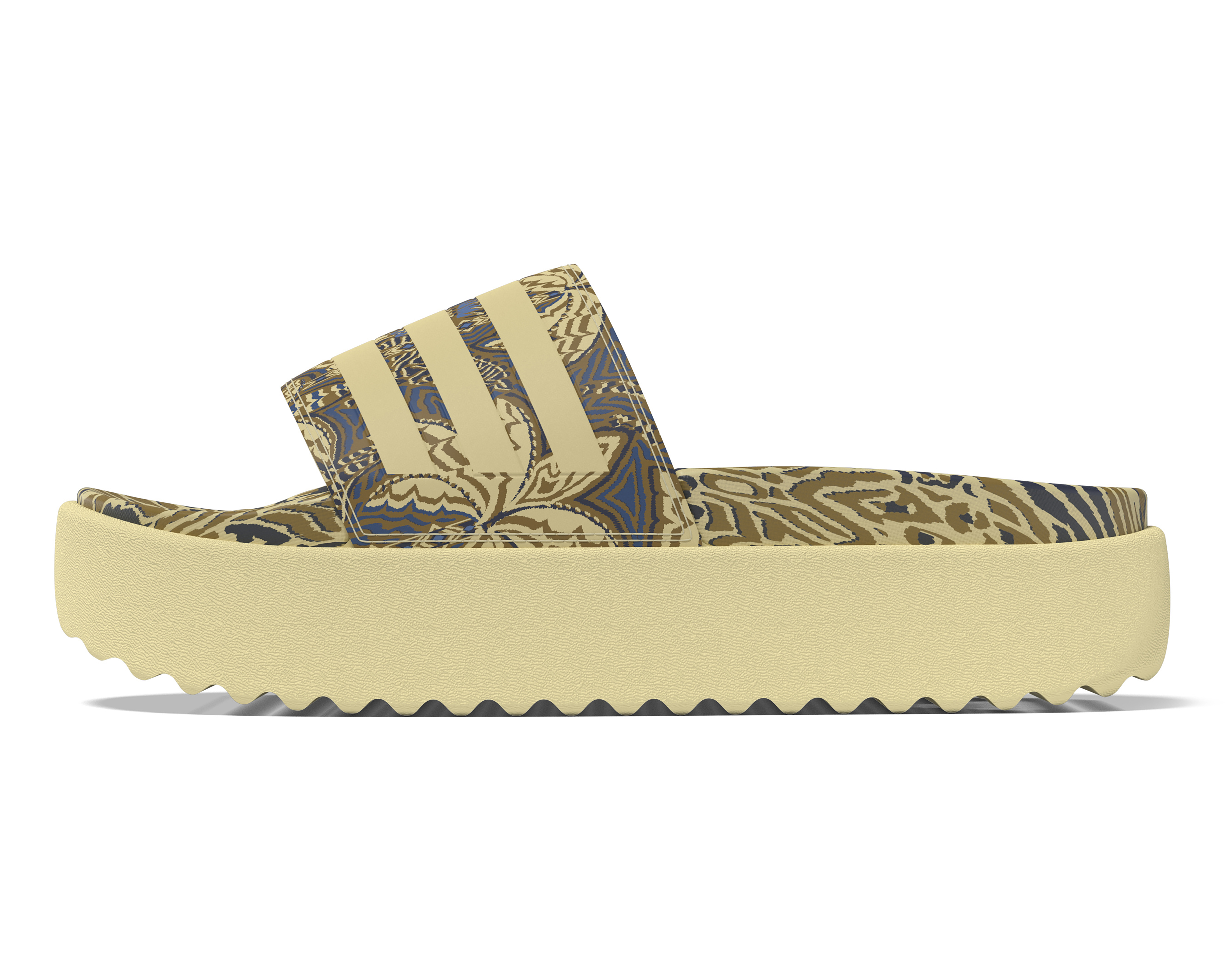 Foto 4 pulgar | Foto 3 | Sandalias Adidas Adilette Platform para Mujer